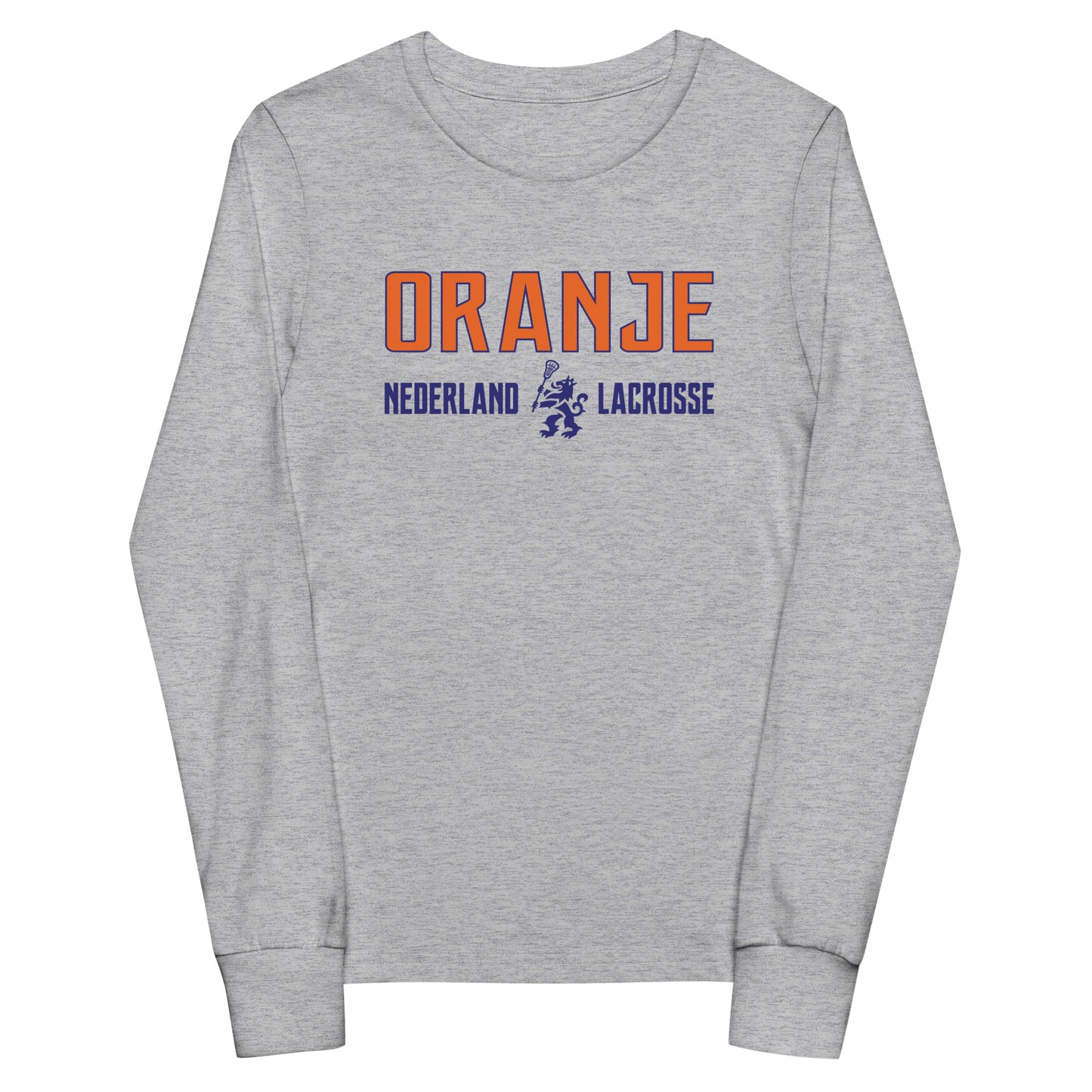 Youth Netherlands Lacrosse Bella + Canvas Long Sleeve Tee