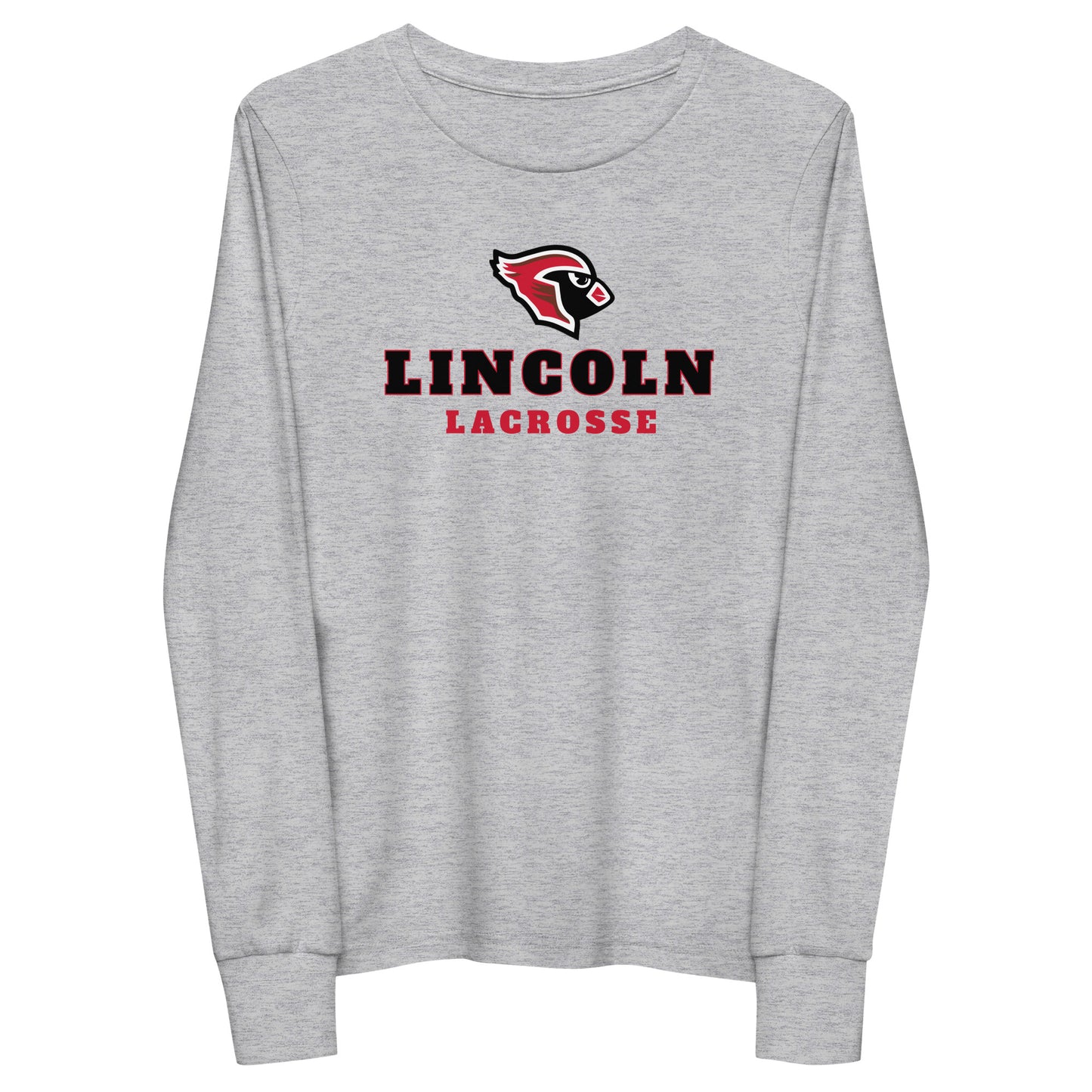 Youth Lincoln Lacrosse Bella + Canvas Long Sleeve Shirt