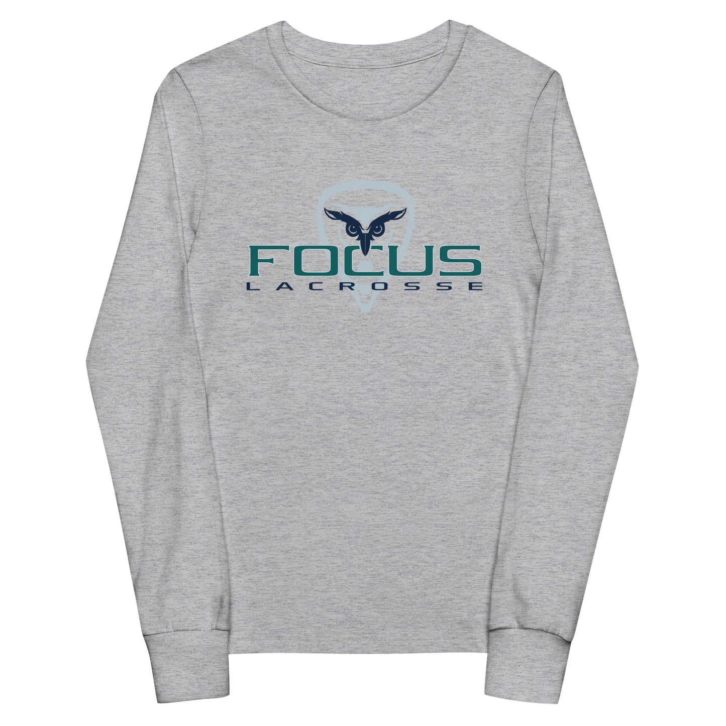 Youth Focus Lacrosse Bella + Canvas Long Sleeve Shirt