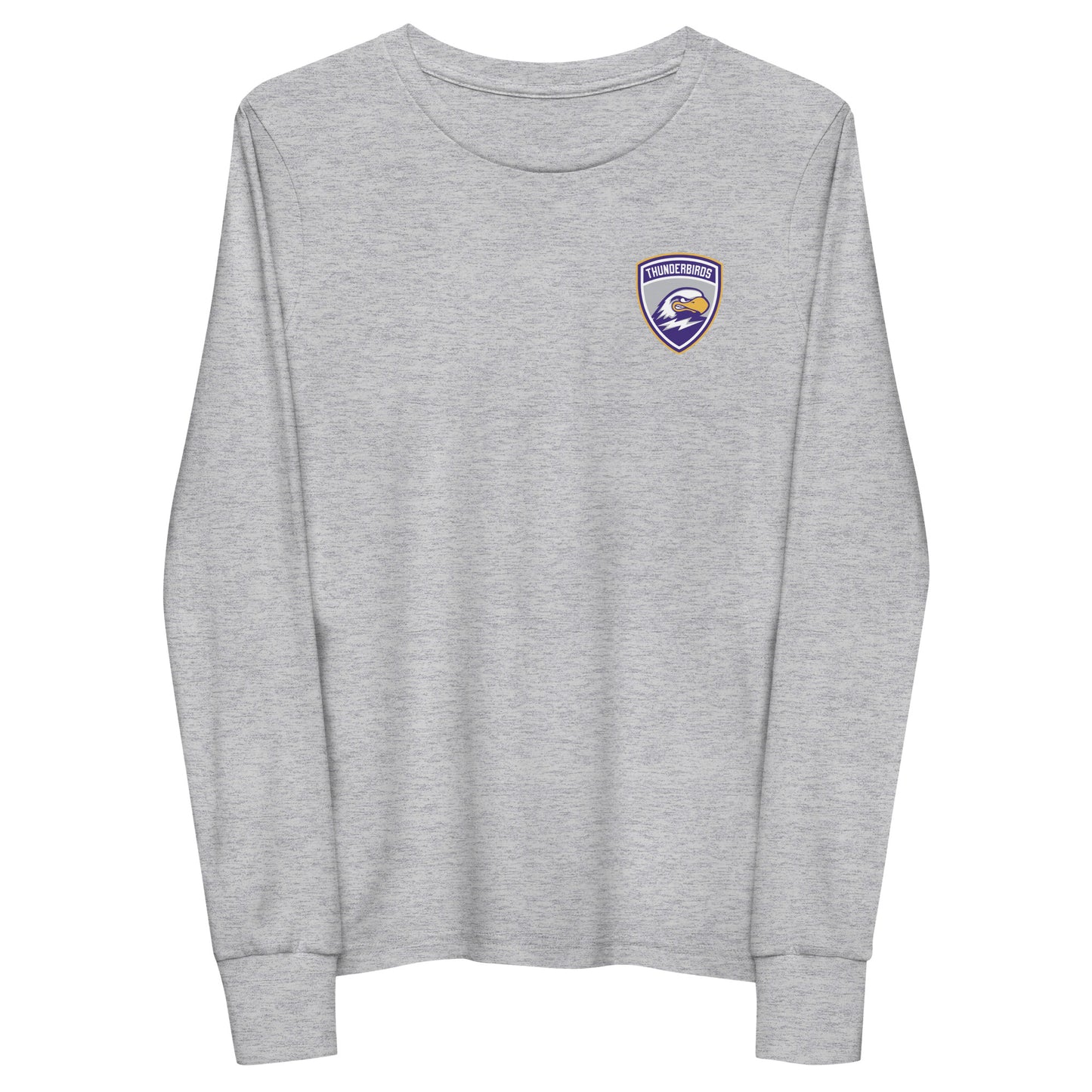 Youth Thunderbirds Hockey Bella + Canvas Long Sleeve