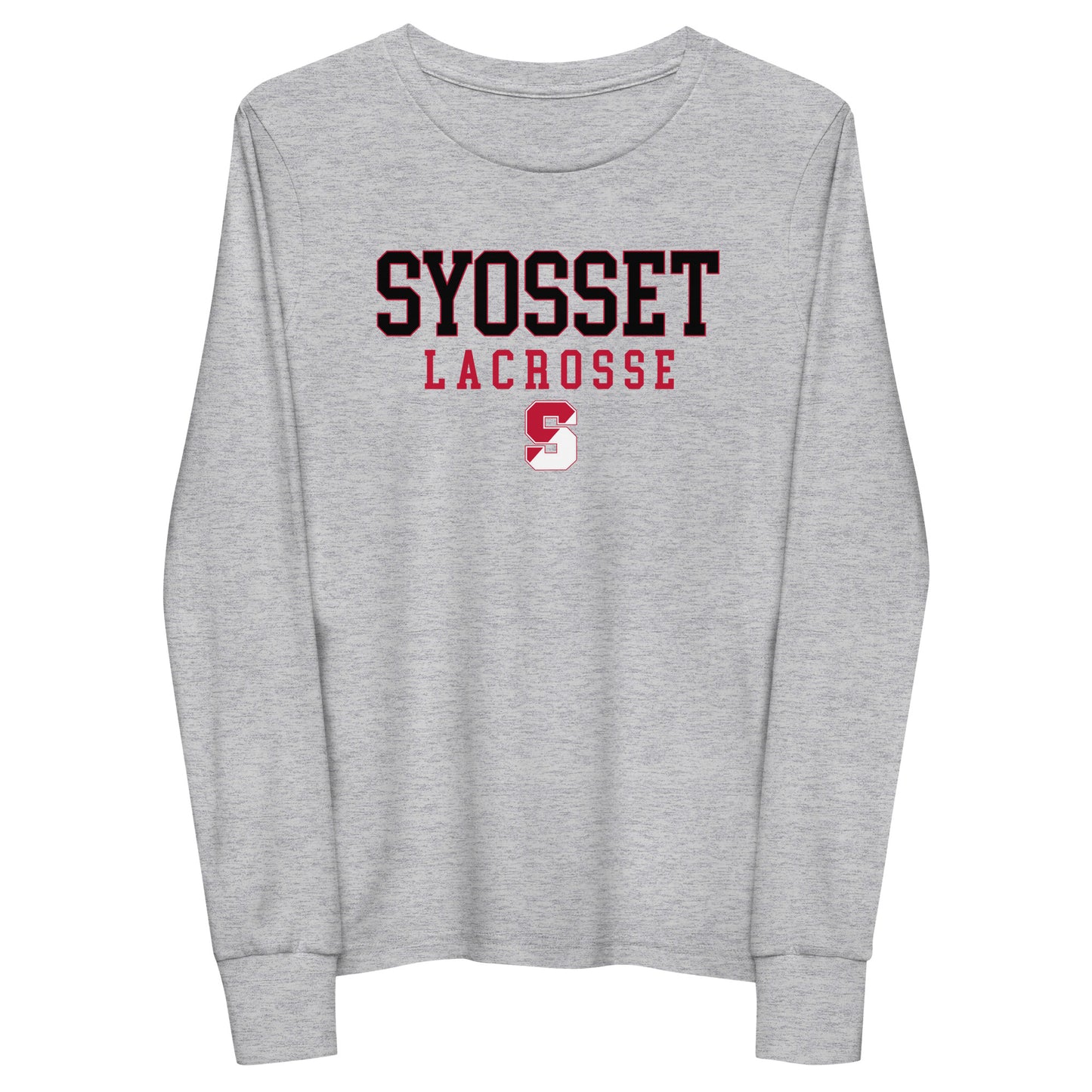 Youth Syosset Lacrosse Bella + Canvas Long Sleeve Shirt