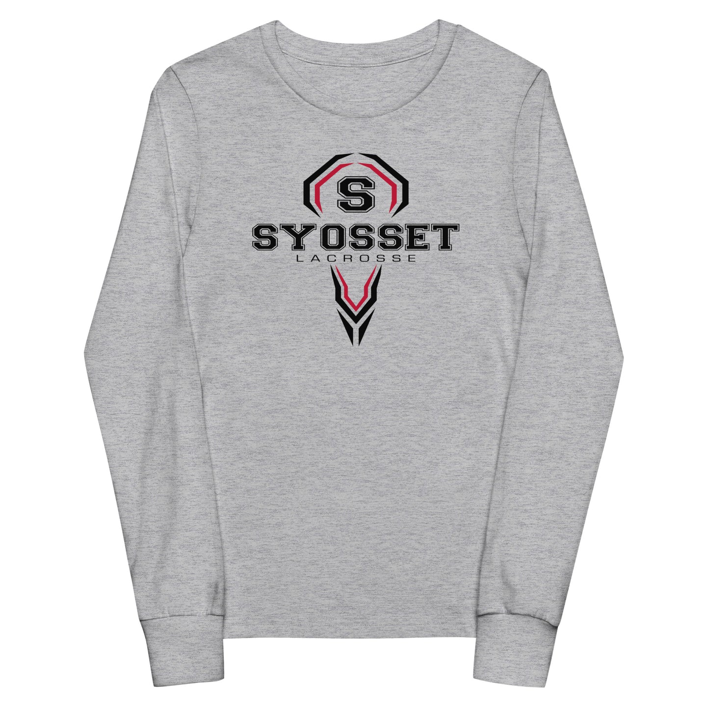 Youth Syosset Lacrosse Bella + Canvas Long Sleeve Shirt