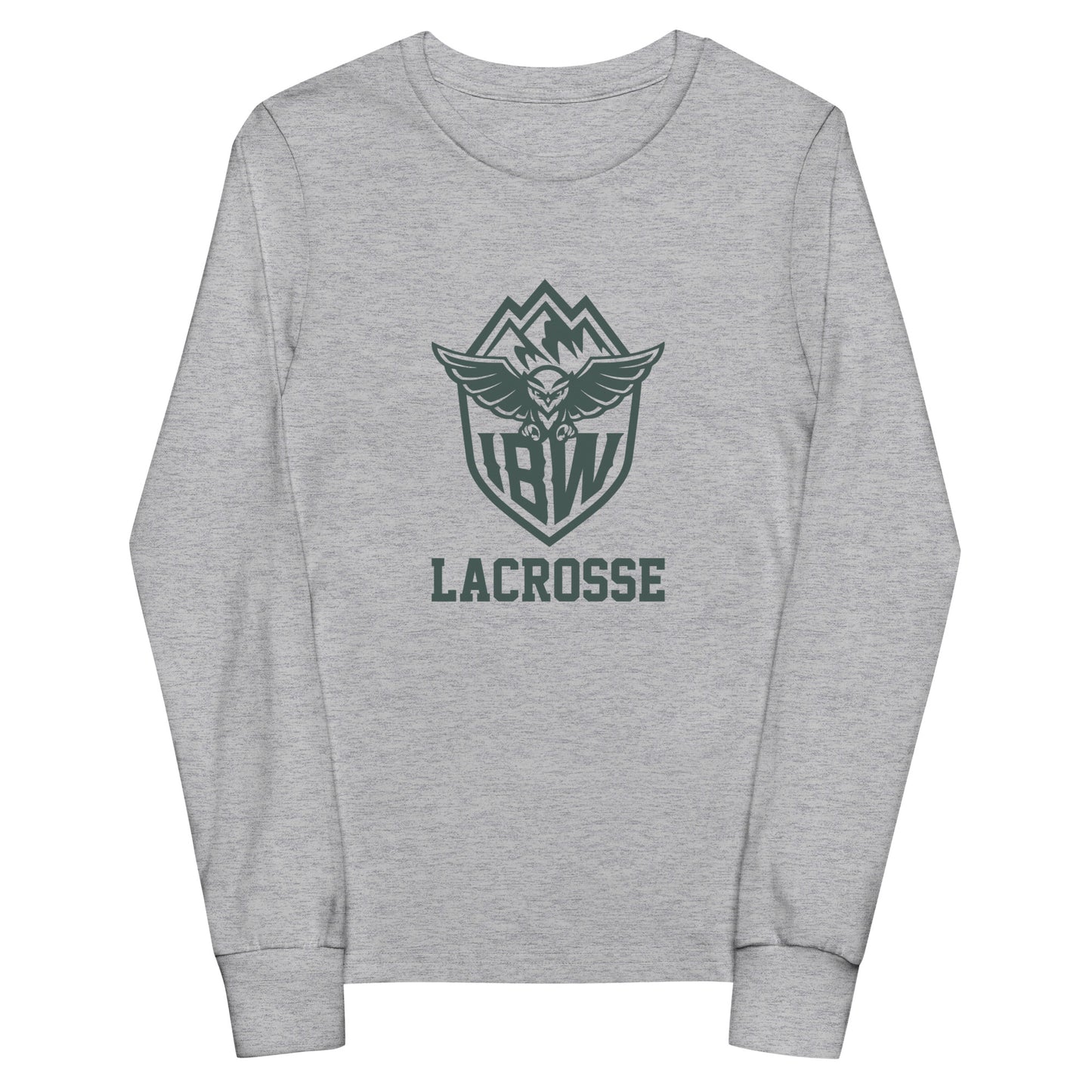 Youth Ida B. Wells Lacrosse Bella + Canvas Long Sleeve Shirt
