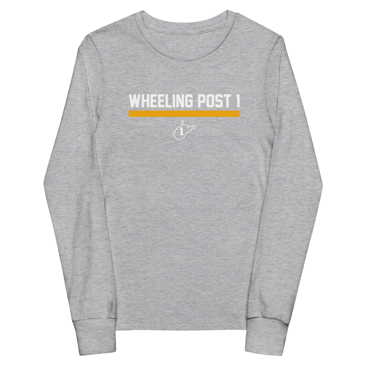 Youth Wheeling Post 1 Bella + Canvas Long Sleeve Shirt