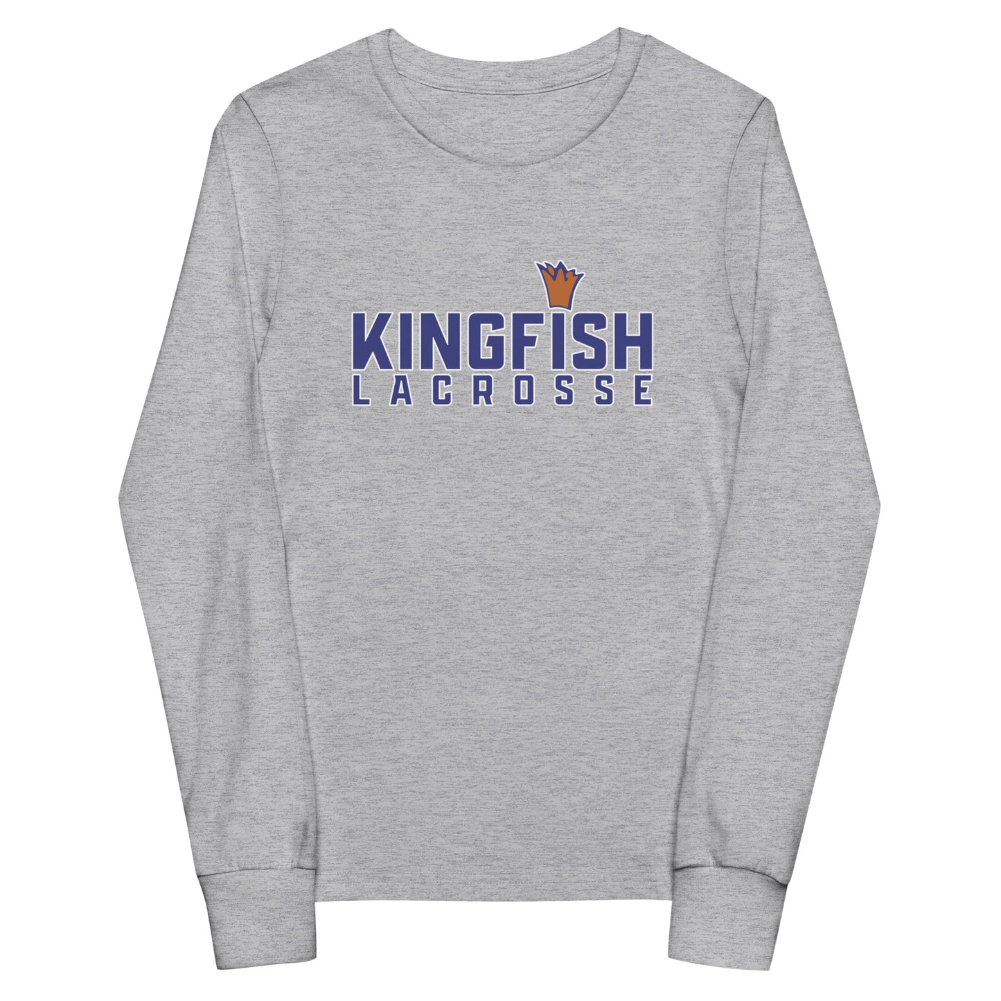 Youth Kingfish Lacrosse Bella + Canvas Long Sleeve Shirt