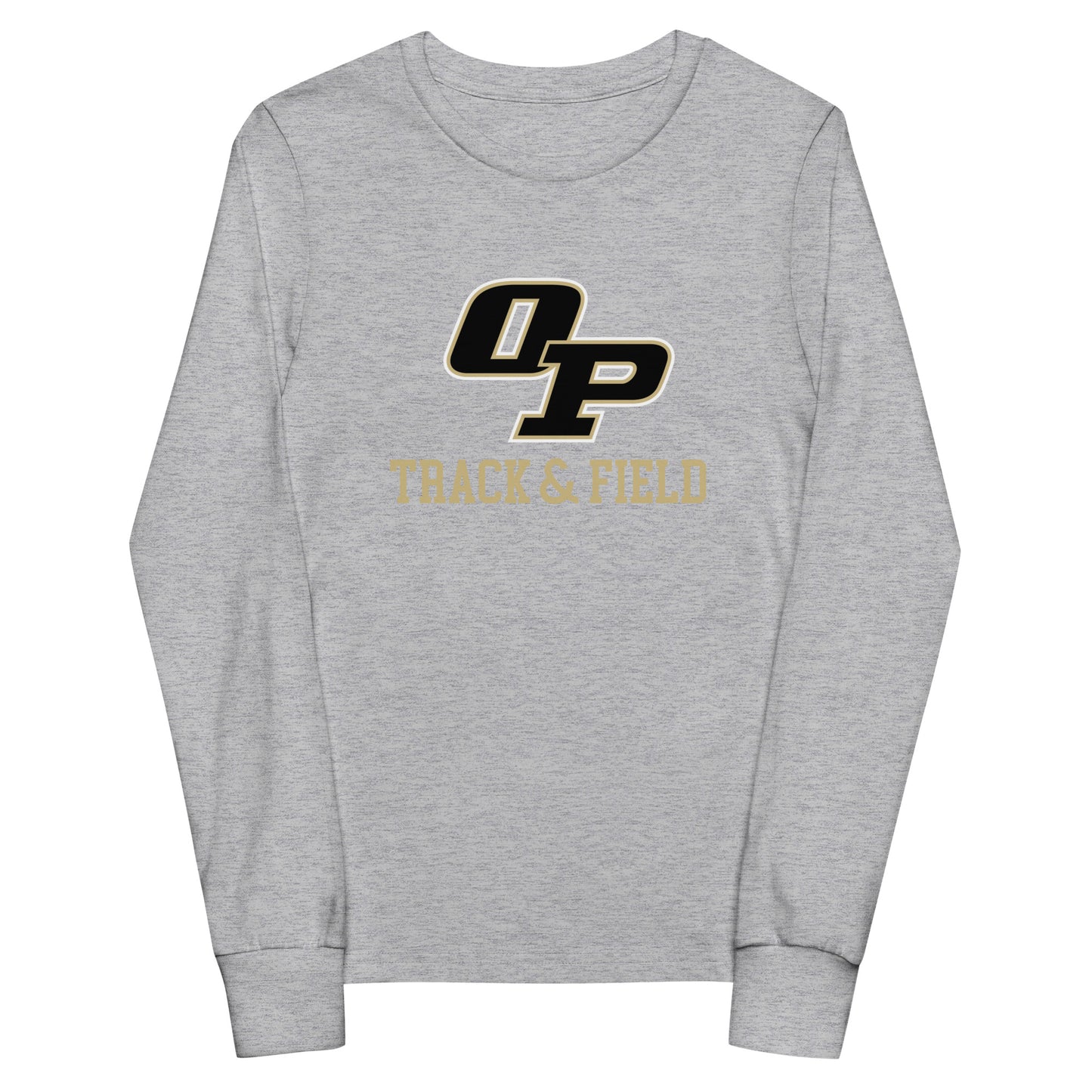 Youth Oak Park Track and Cross Country Bella + Canvas Long Sleeve Shirt