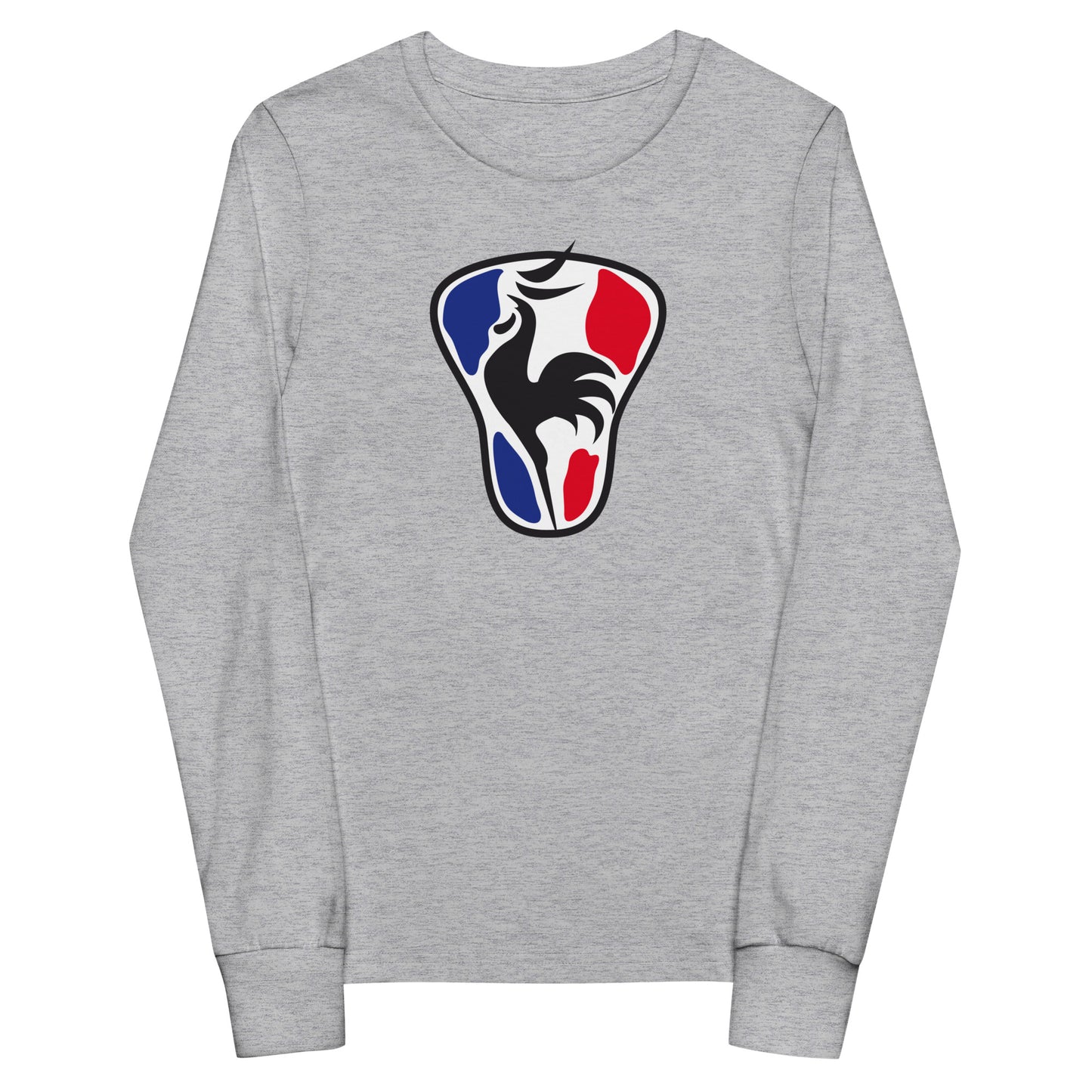 Youth France Lacrosse Bella + Canvas Long Sleeve Shirt