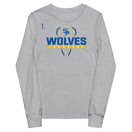 Youth Saint Paul's Lacrosse Bella + Canvas Long Sleeve Tee