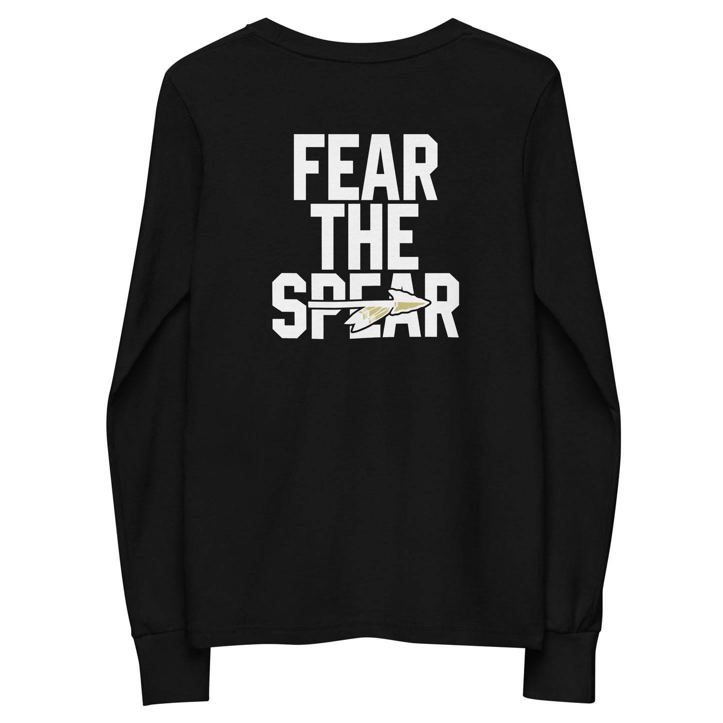 Youth Keller Football Bella + Canvas Long Sleeve Shirt