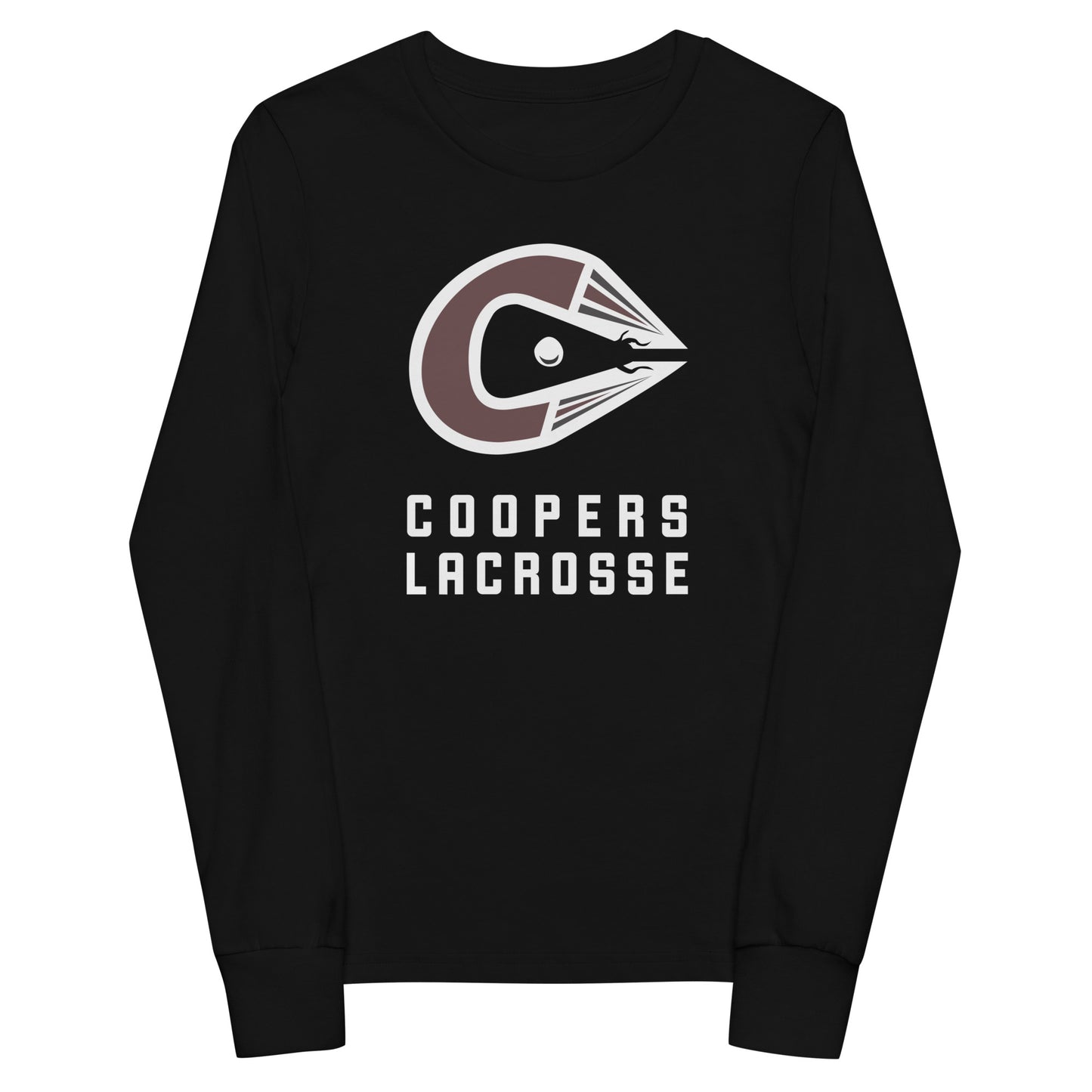 Youth Coopers Lacrosse Bella + Canvas Long Sleeve tee