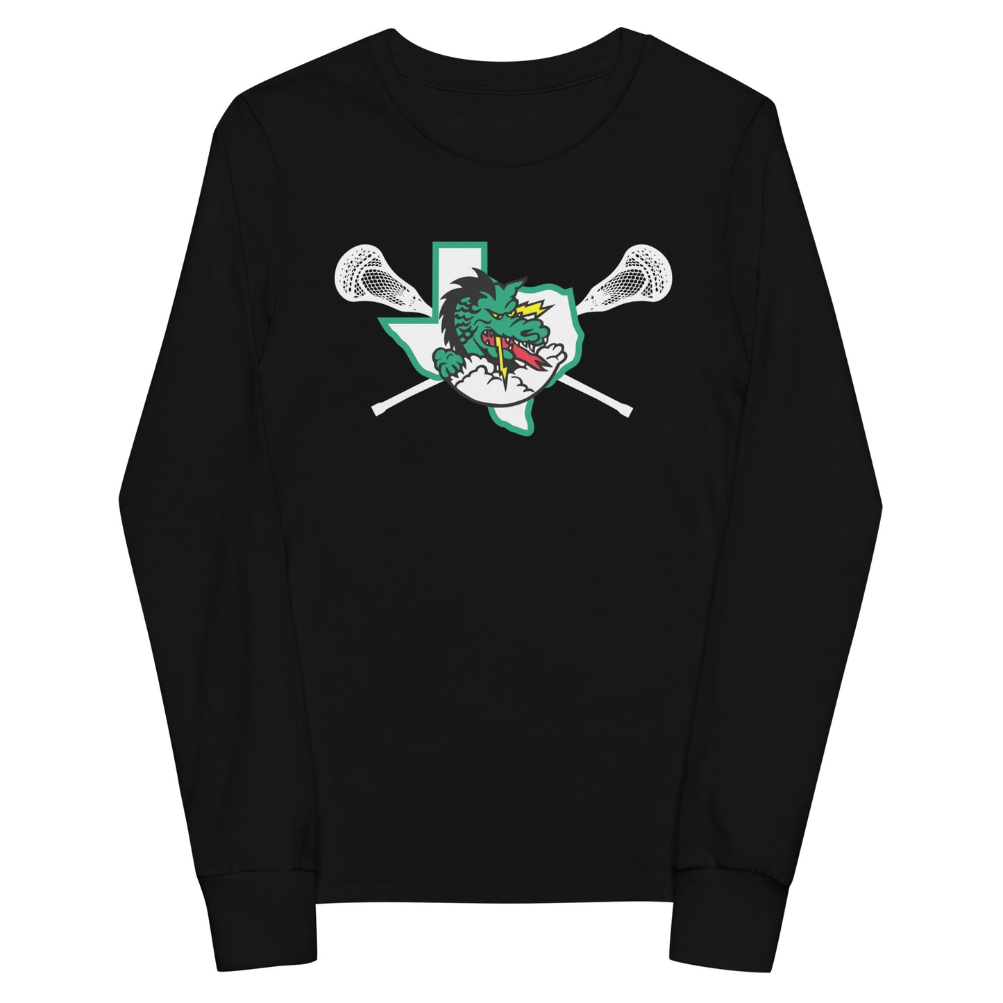 Youth Southlake Carroll Lacrosse Bella + Canvas Long Sleeve
