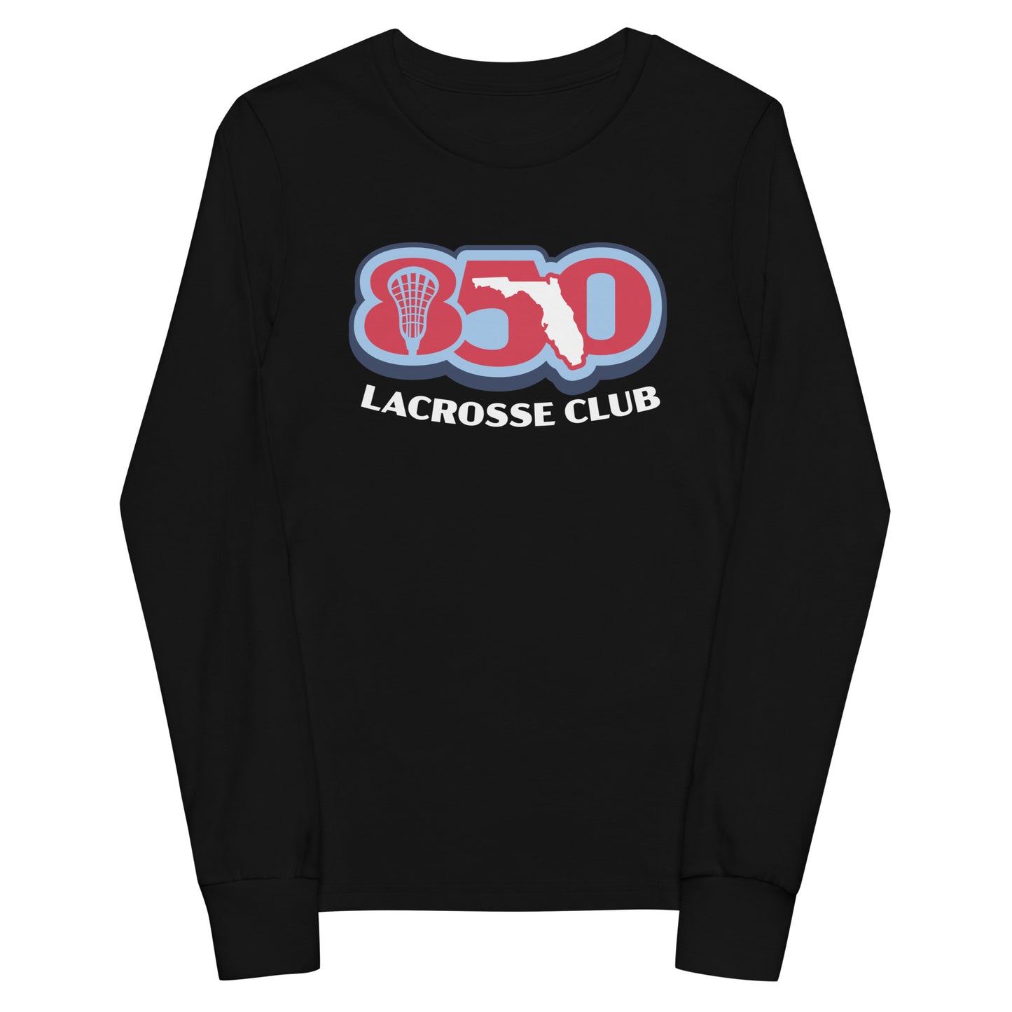 Youth 850 Lacrosse Bella + Canvas Long Sleeve Tee