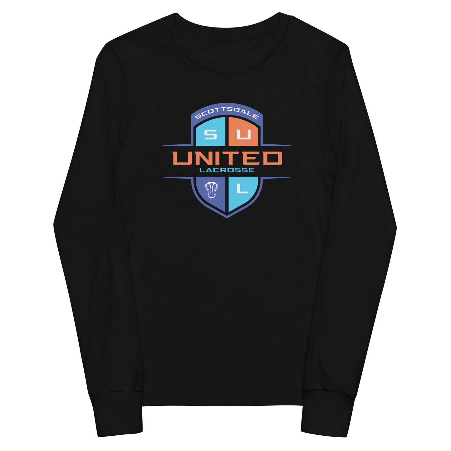 Youth United Lacrosse Club Bella + Canvas Long Sleeve Tee