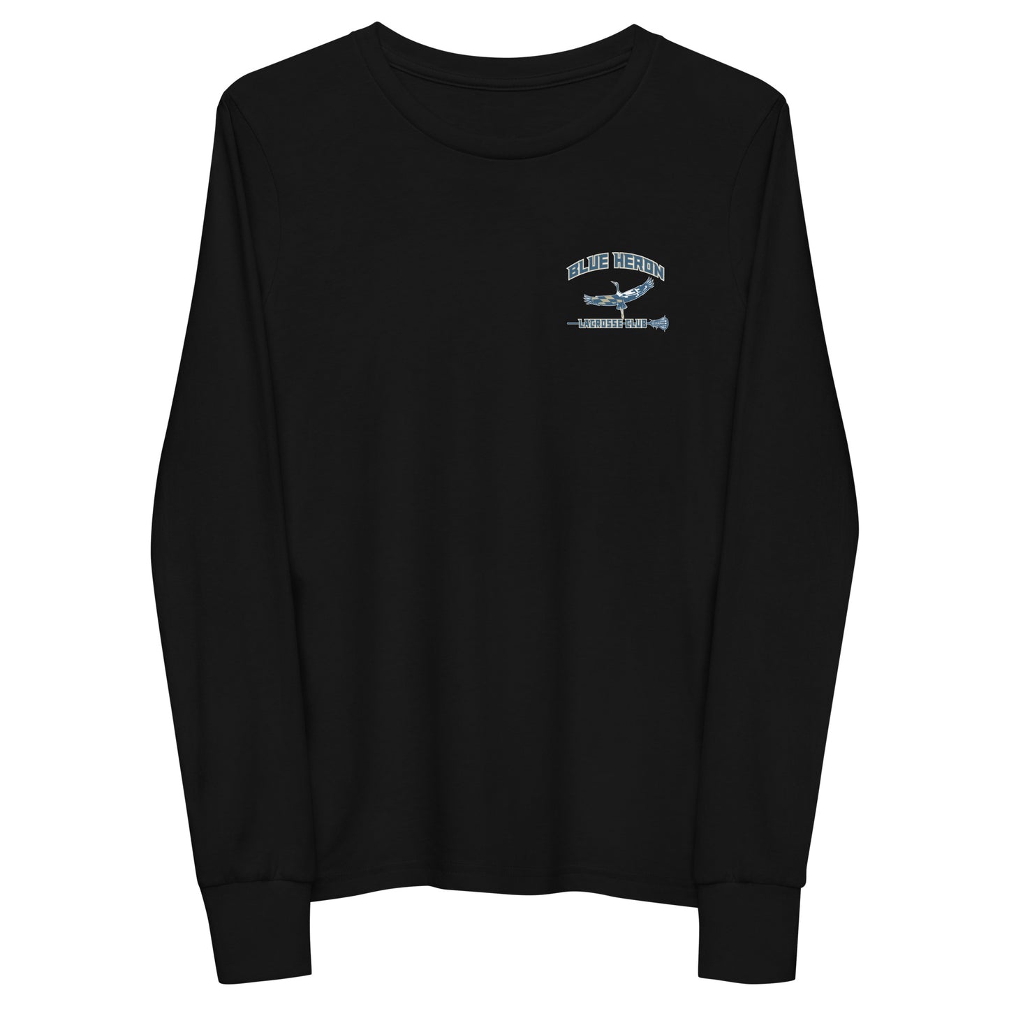 Youth Blue Heron Lacrosse Bella + Canvas Long Sleeve