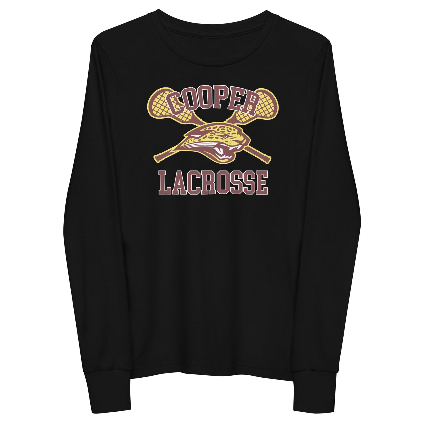 Youth Cooper Lacrosse Bella + Canvas Long Sleeve Tee