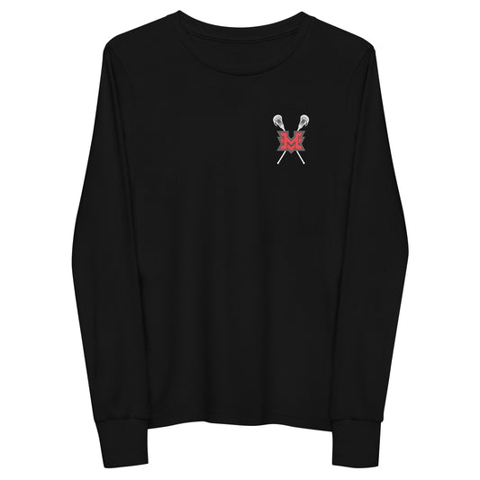 Youth MV Lacrosse Bella + Canvas Long Sleeve