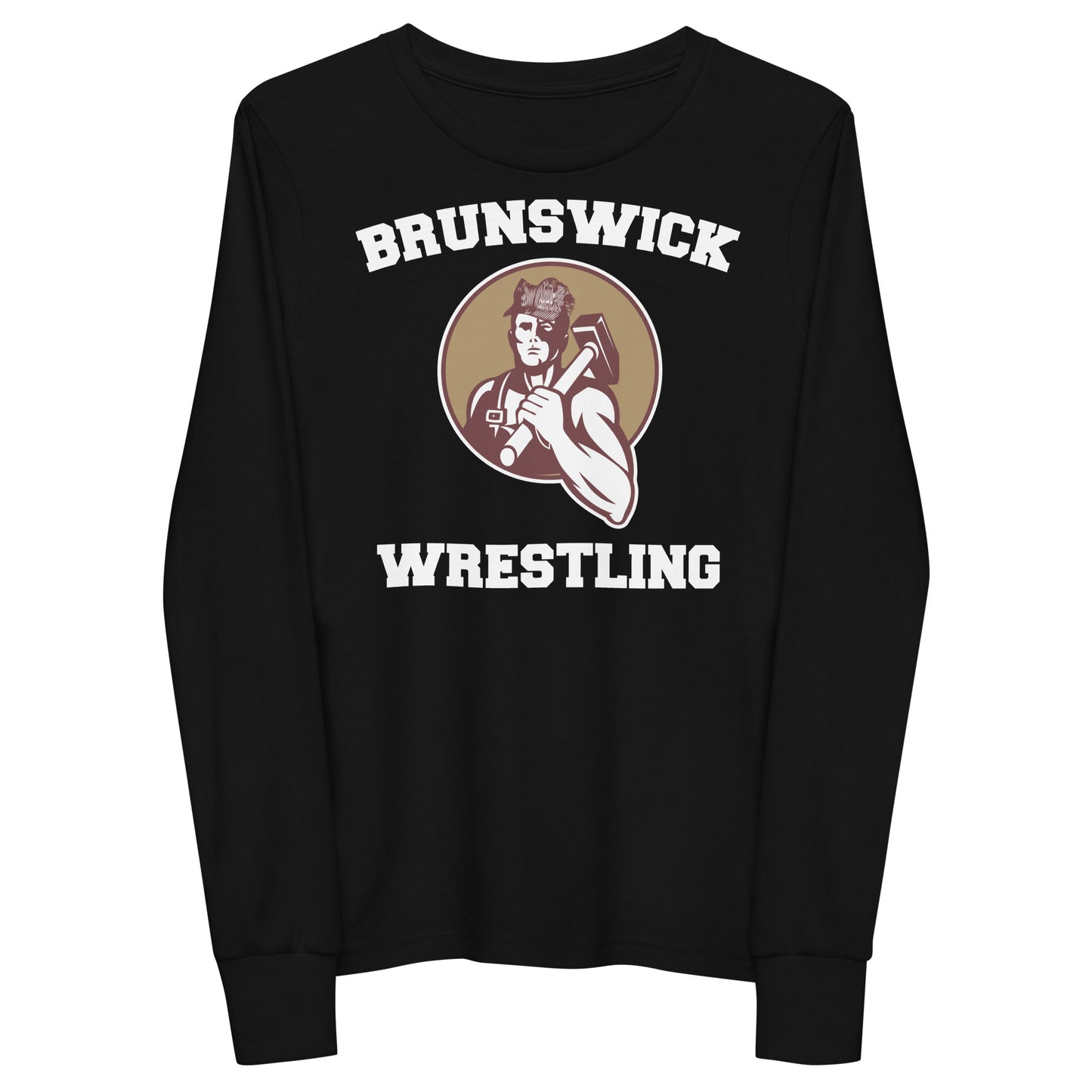 Youth BJR Wrestling Long Sleeve Tee