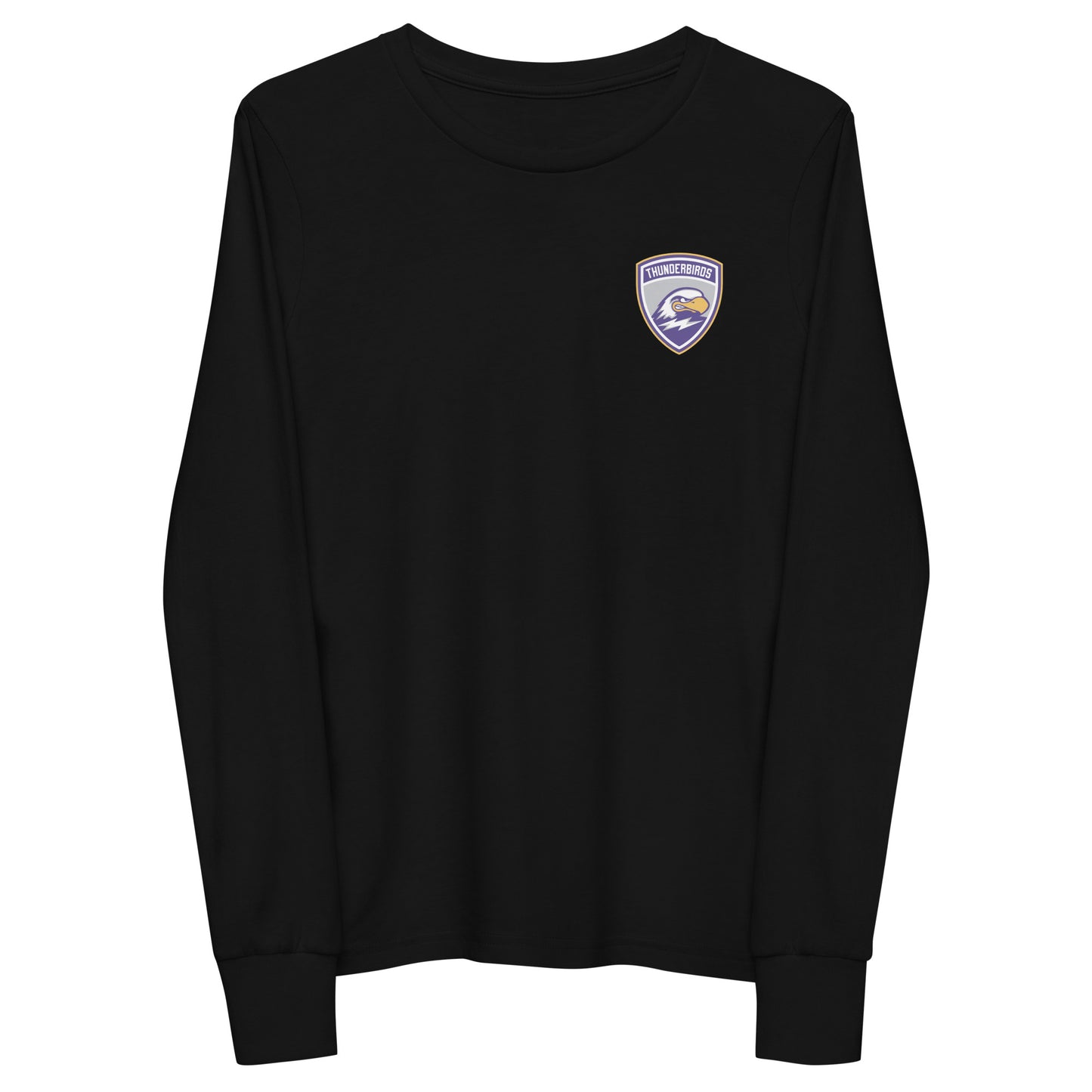 Youth Thunderbirds Hockey Bella + Canvas Long Sleeve