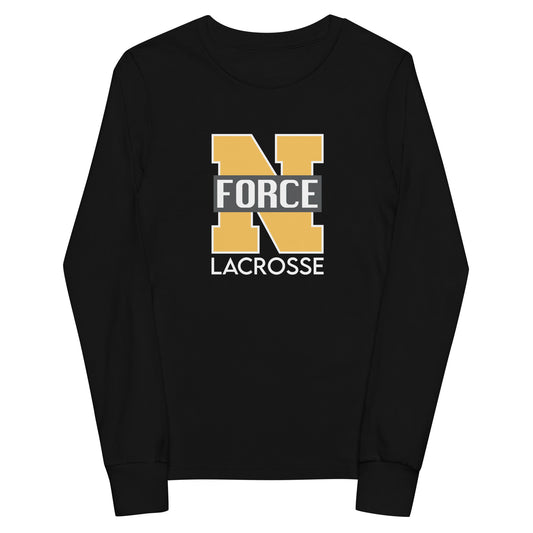 Youth Napa Force Lacrosse Bella + Canvas Long Sleeve Shirt
