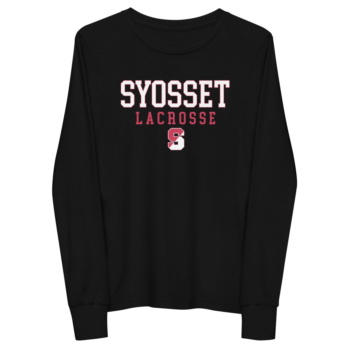 Youth Syosset Lacrosse Bella + Canvas Long Sleeve Shirt