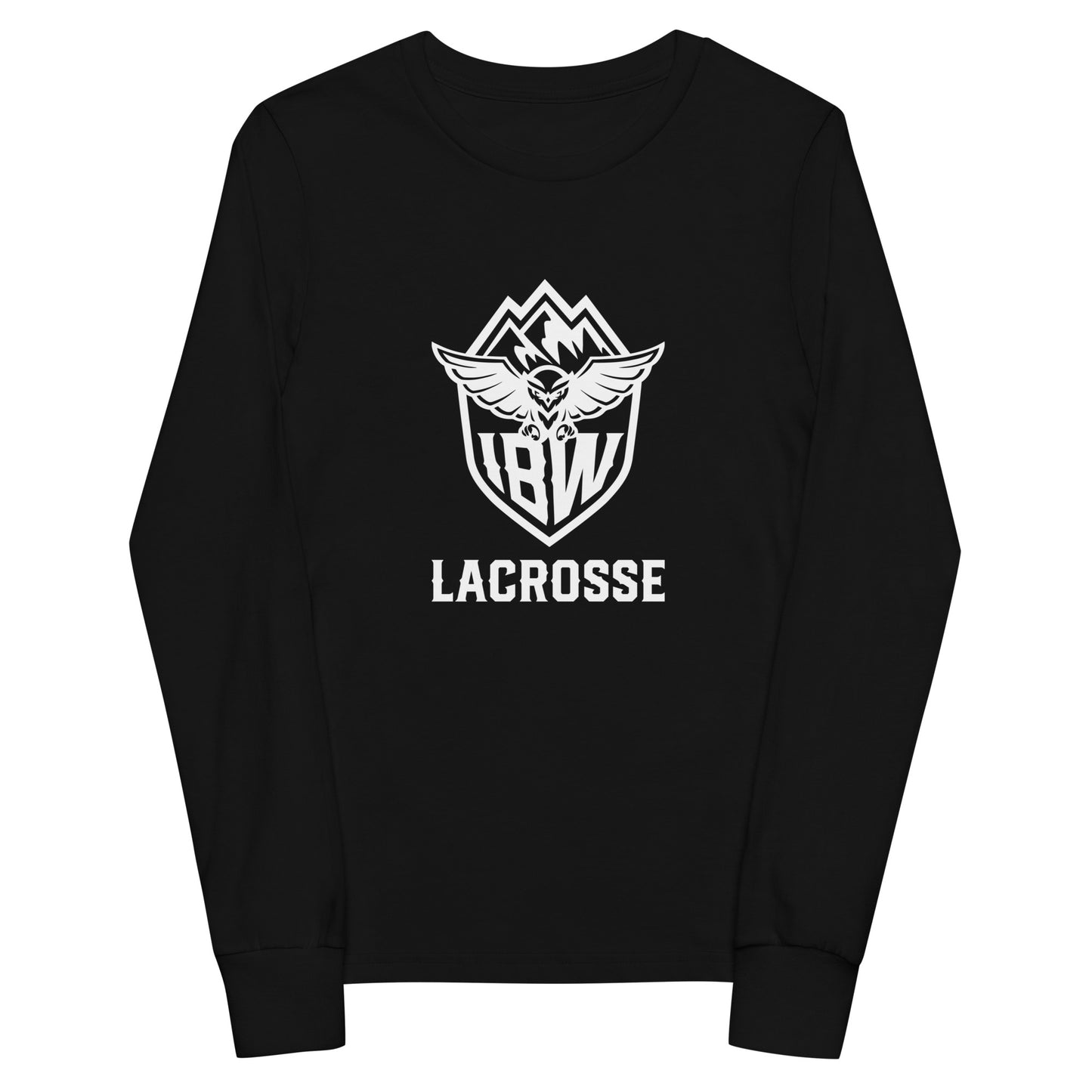 Youth Ida B. Wells Lacrosse Bella + Canvas Long Sleeve Shirt