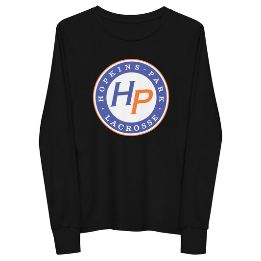 Youth Hopkins Lacrosse Long Sleeve Shirt