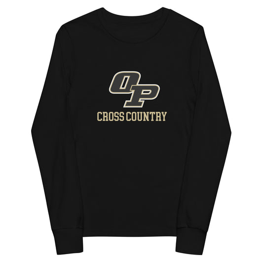 Youth Oak Park Track and Cross Country Bella + Canvas Long Sleeve Shirt