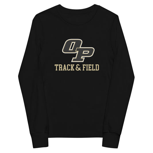 Youth Oak Park Track and Cross Country Bella + Canvas Long Sleeve Shirt