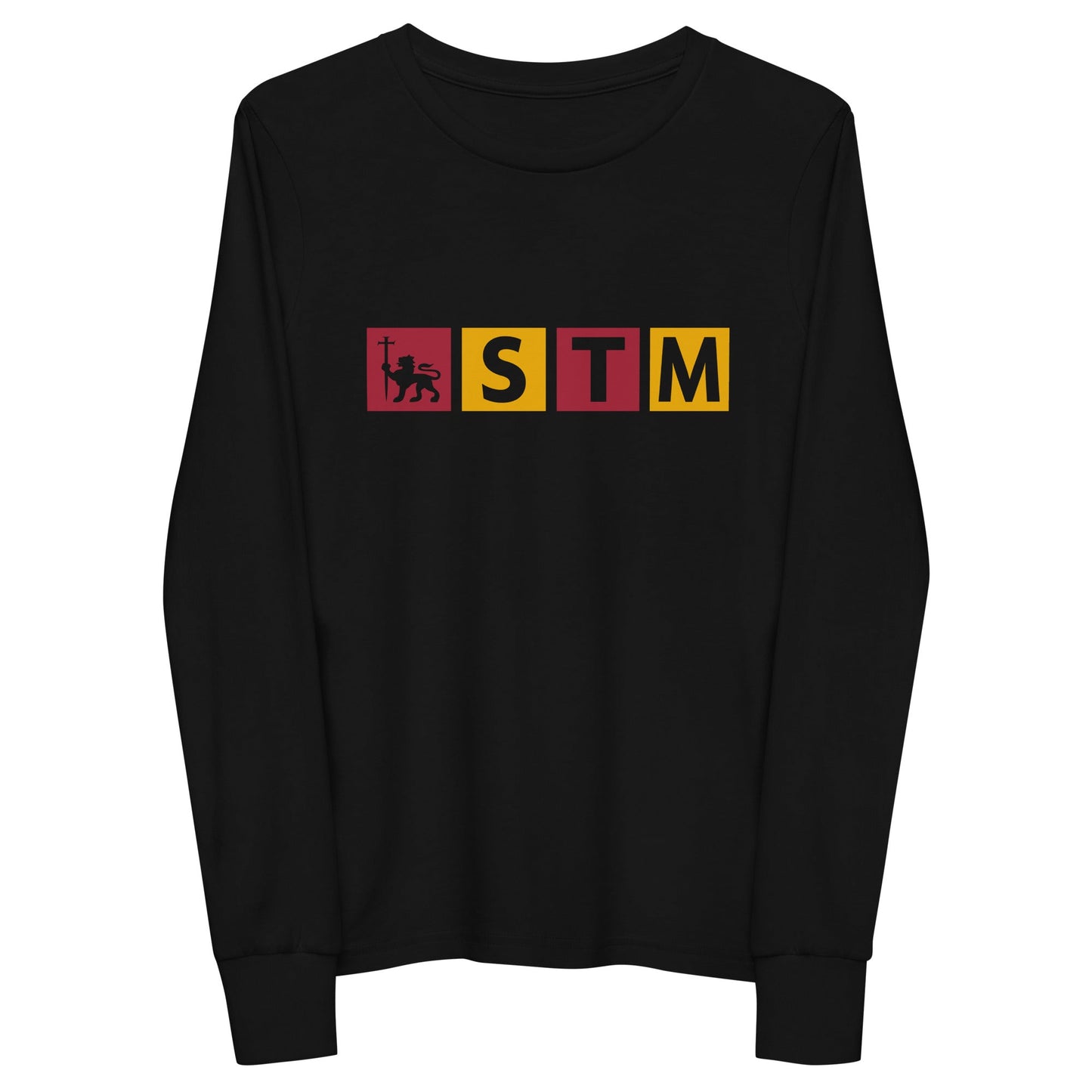Youth STM Catholic Bella + Canvas Long Sleeve Shirt