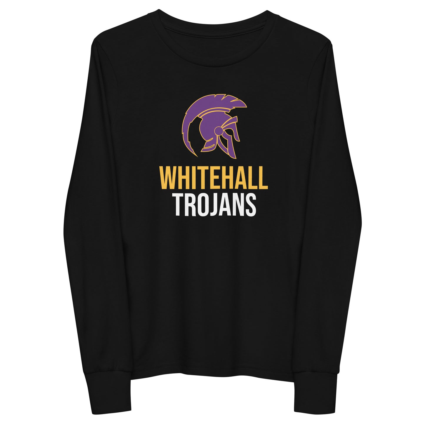 Youth Whitehall School Bella + Canvas Long Sleeve Shirt