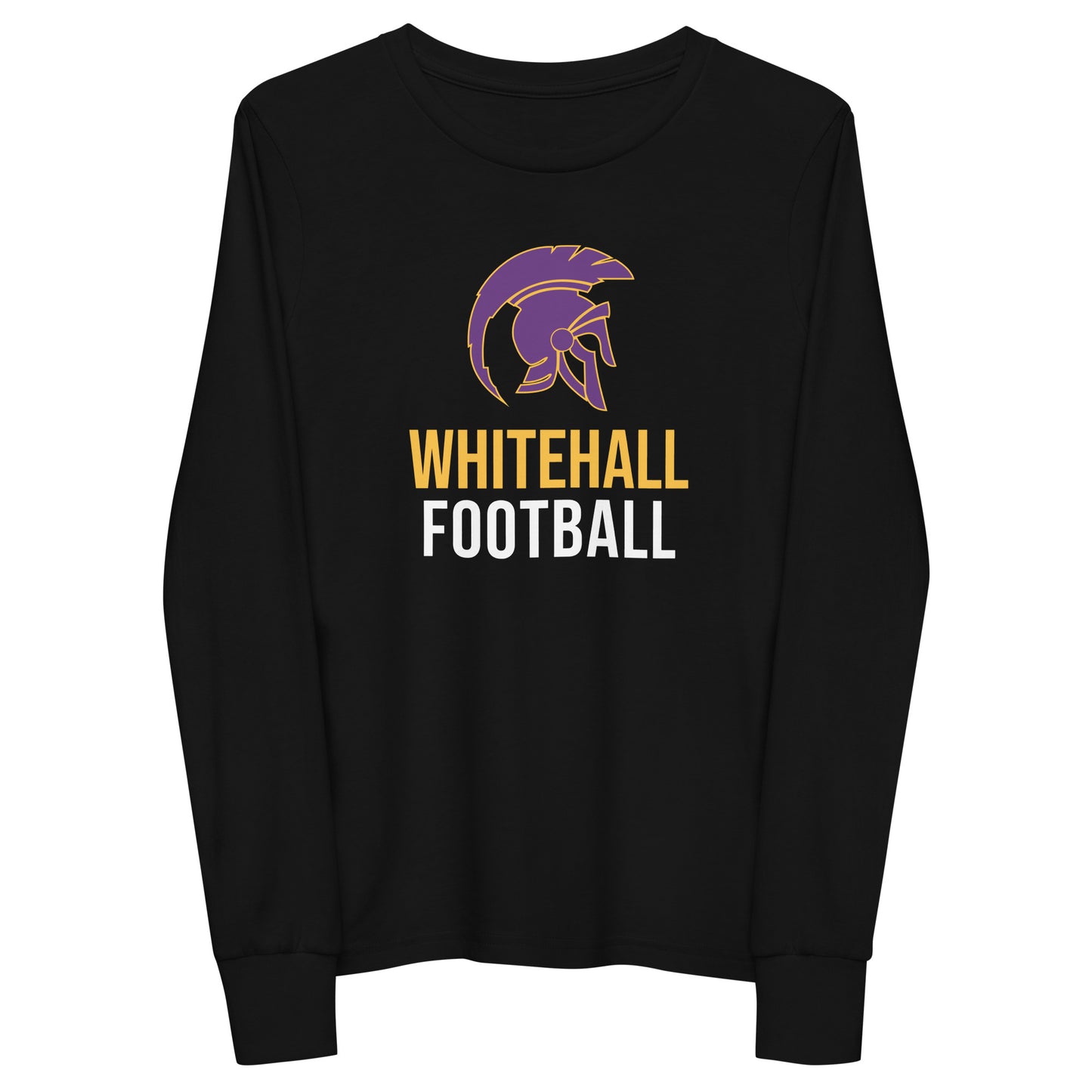 Youth Whitehall Football Bella + Canvas Long Sleeve Shirt