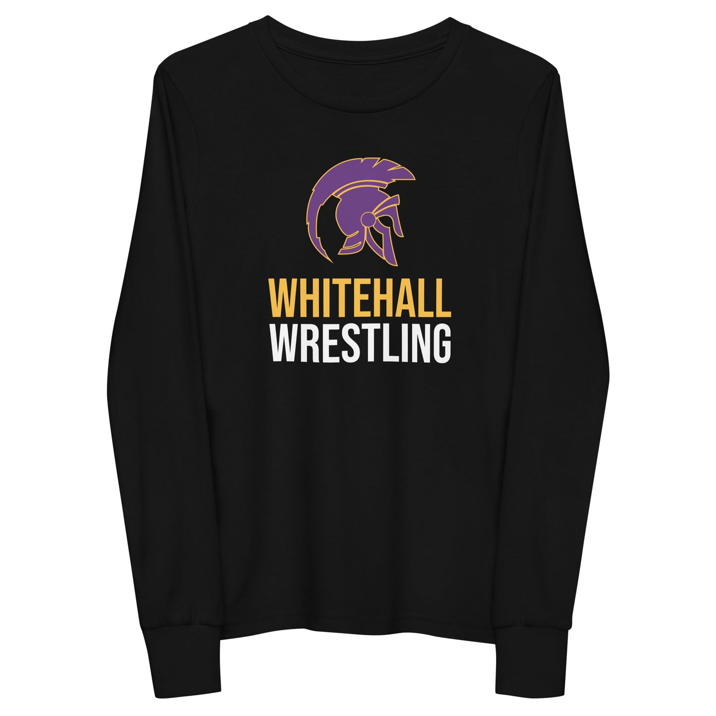 Youth Whitehall Wrestling Bella + Canvas Long Sleeve Shirt