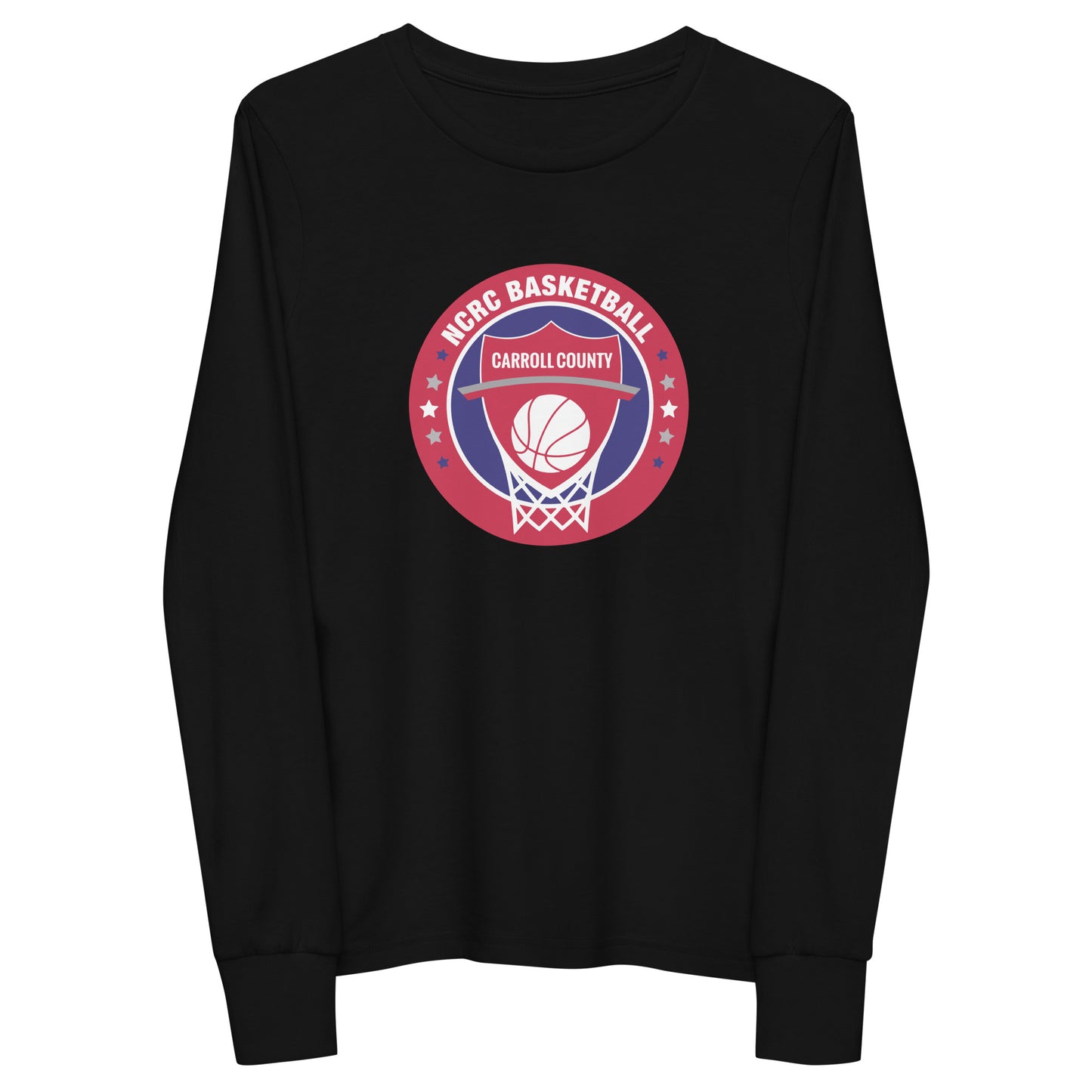 Youth NCRC Basketball  Bella + Canvas Long Sleeve Shirt