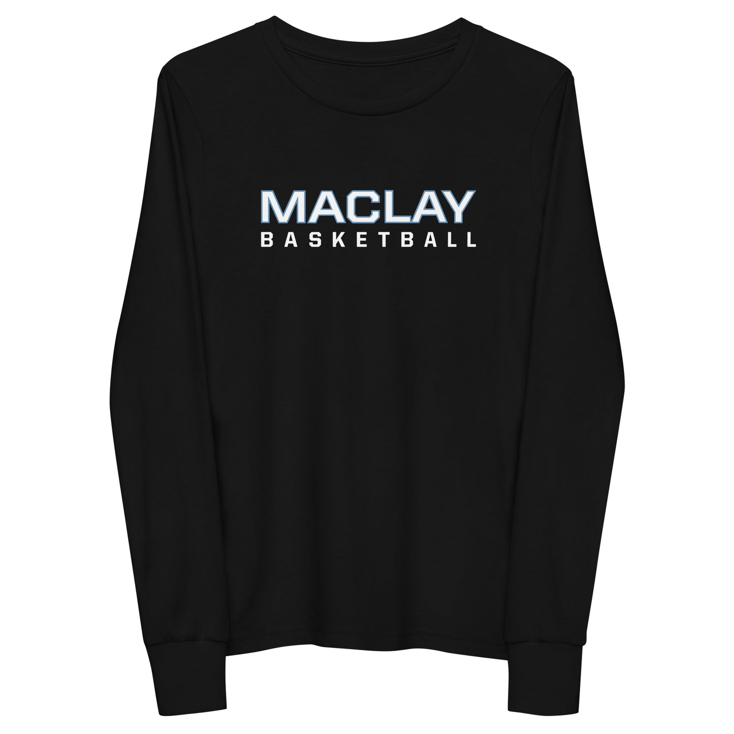 Youth Maclay Basketball Bella + Canvas Long Sleeve Shirt