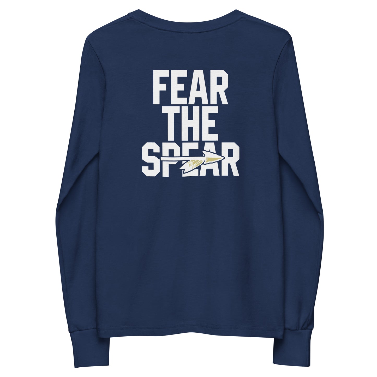 Youth Keller Football Bella + Canvas Long Sleeve Shirt