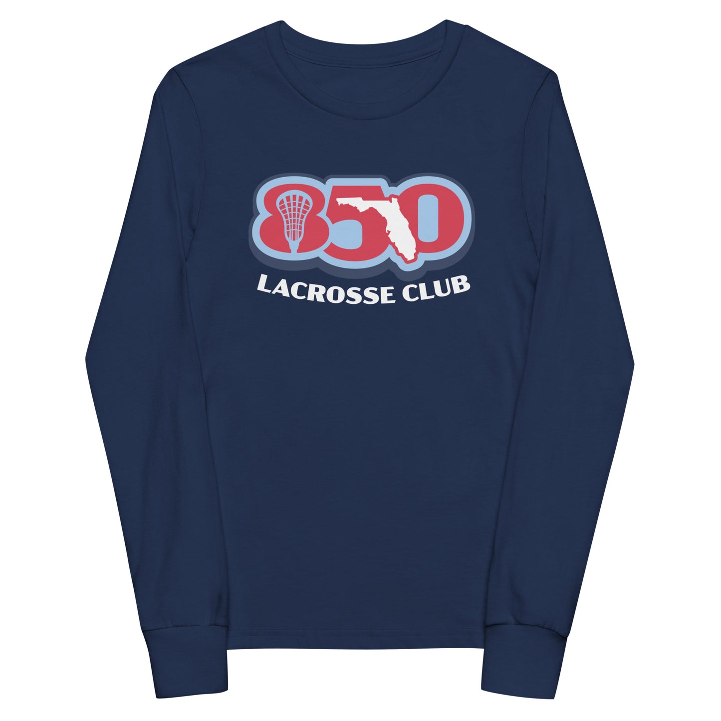 Youth 850 Lacrosse Bella + Canvas Long Sleeve Tee