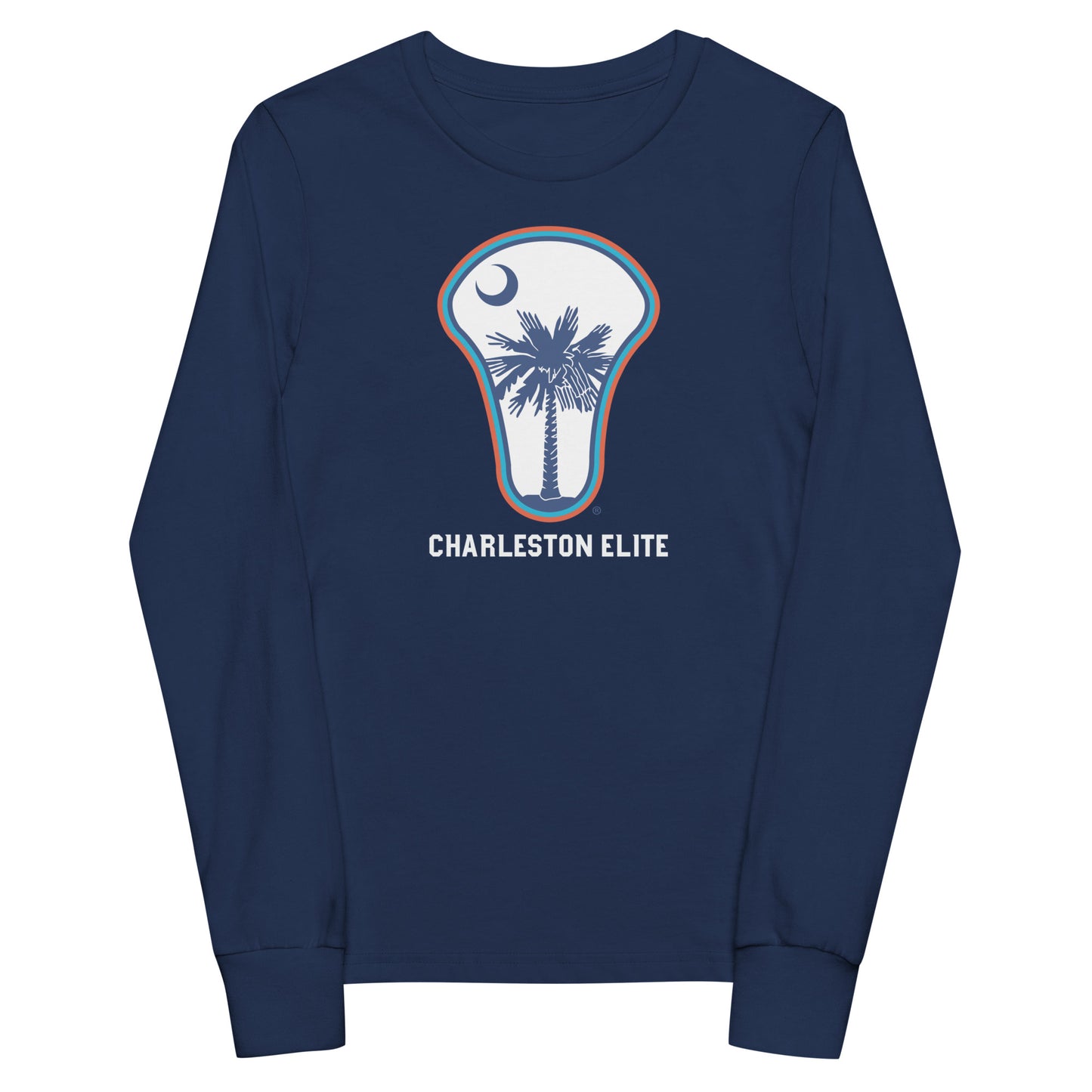 Youth Charleston Elite Lacrosse Bella + Canvas Long Sleeve Tee