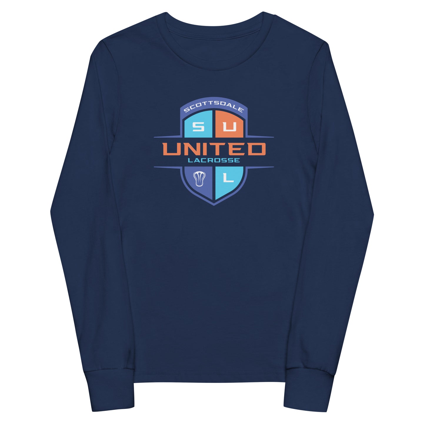 Youth United Lacrosse Club Bella + Canvas Long Sleeve Tee