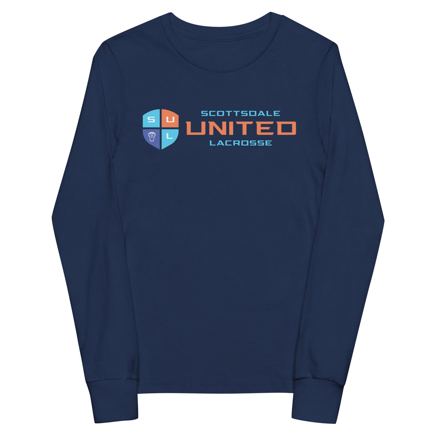 Youth United Lacrosse Club Bella + Canvas Long Sleeve