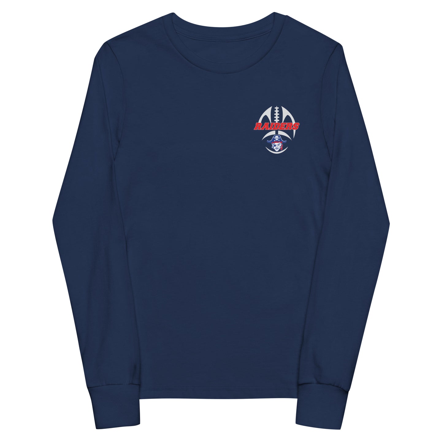 Youth Fairport Football and Cheer Bella + Canvas Long Sleeve Shirt