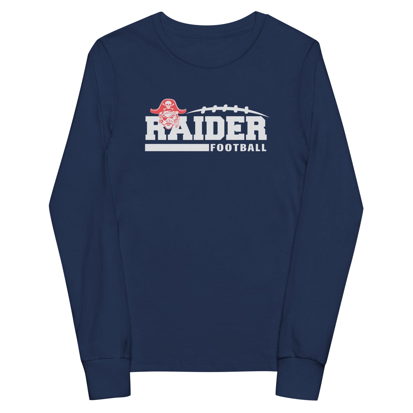 Youth Fairport Football and Cheer Bella + Canvas Long Sleeve Shirt