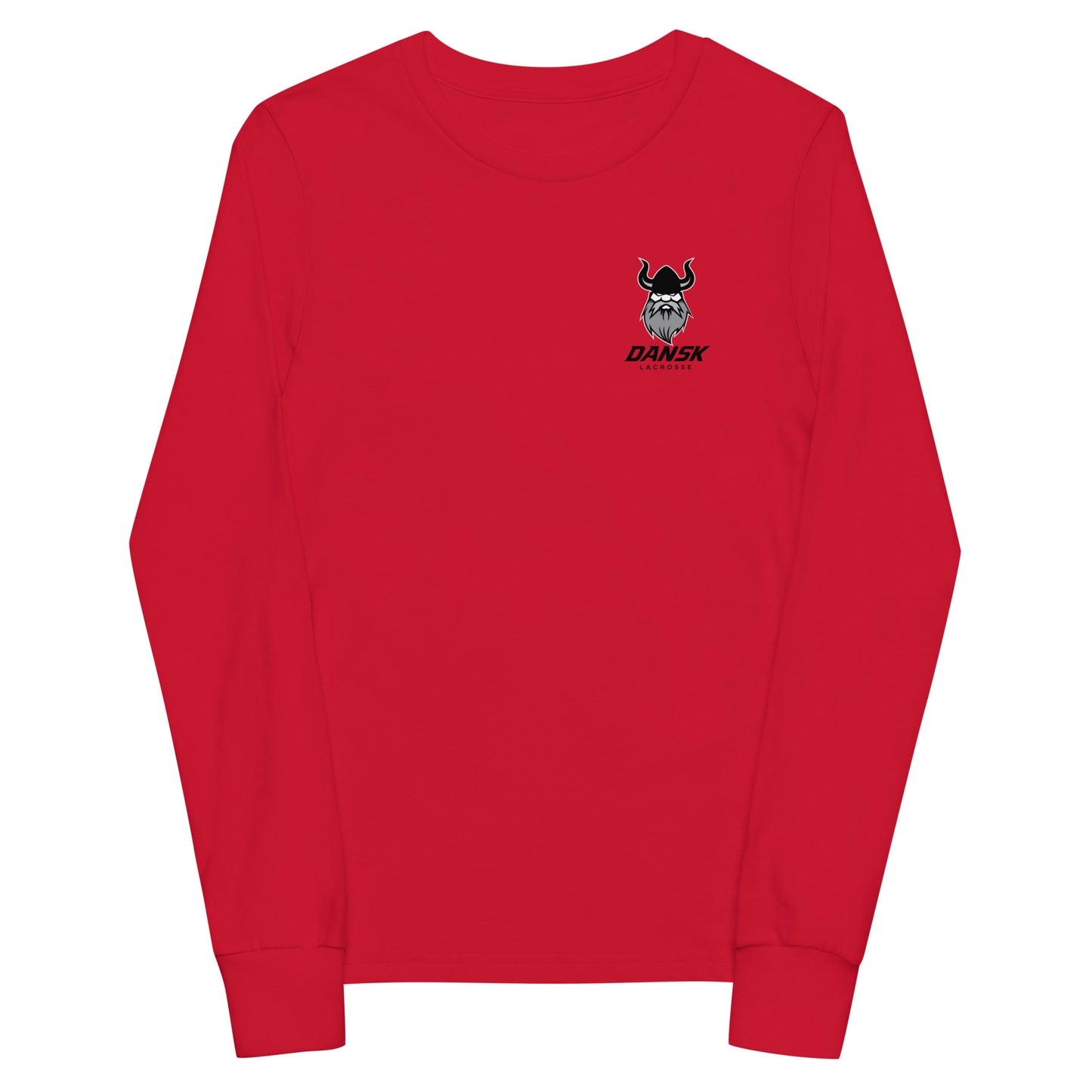 Youth Denmark Lacrosse Bella + Canvas Long Sleeve Tee