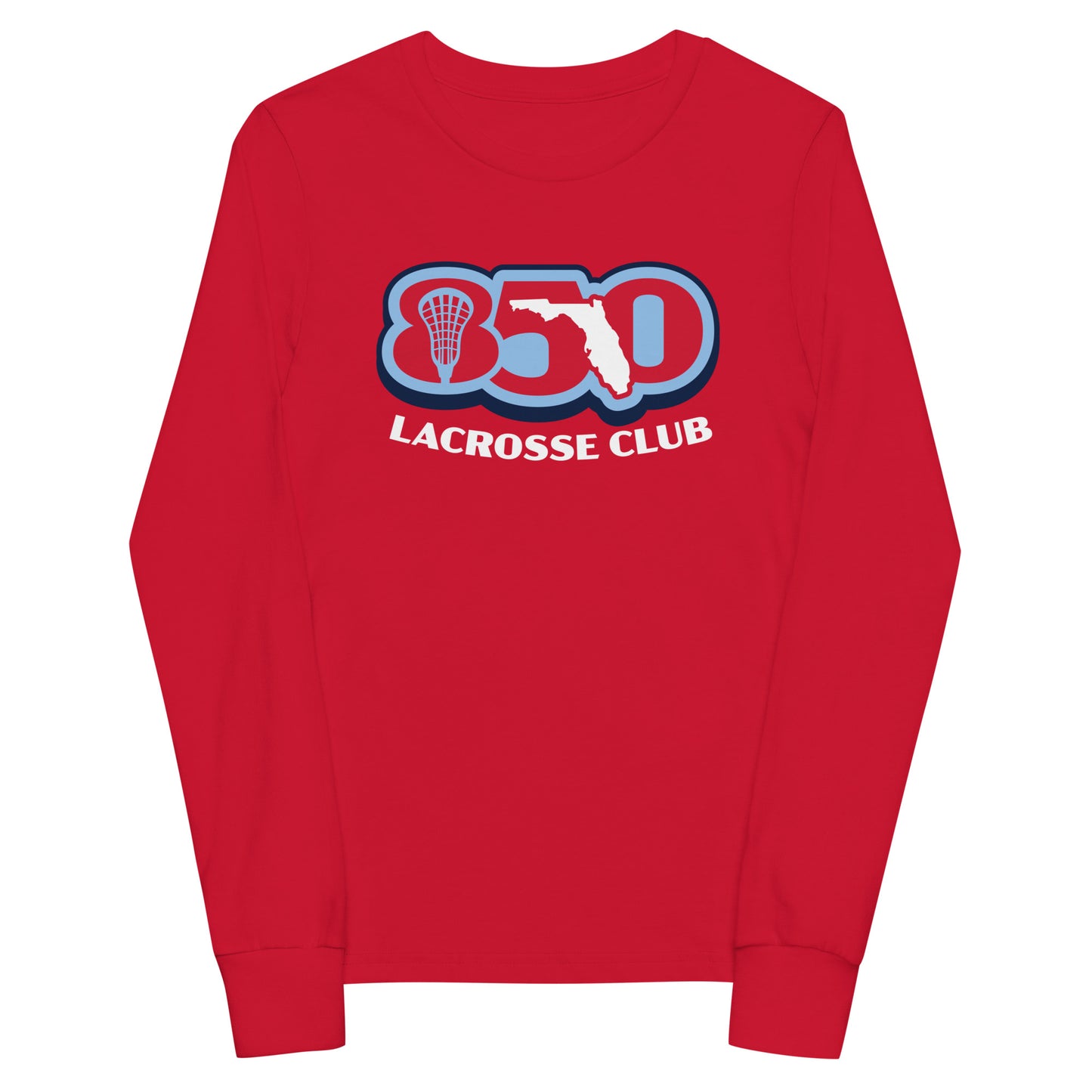 Youth 850 Lacrosse Bella + Canvas Long Sleeve Tee