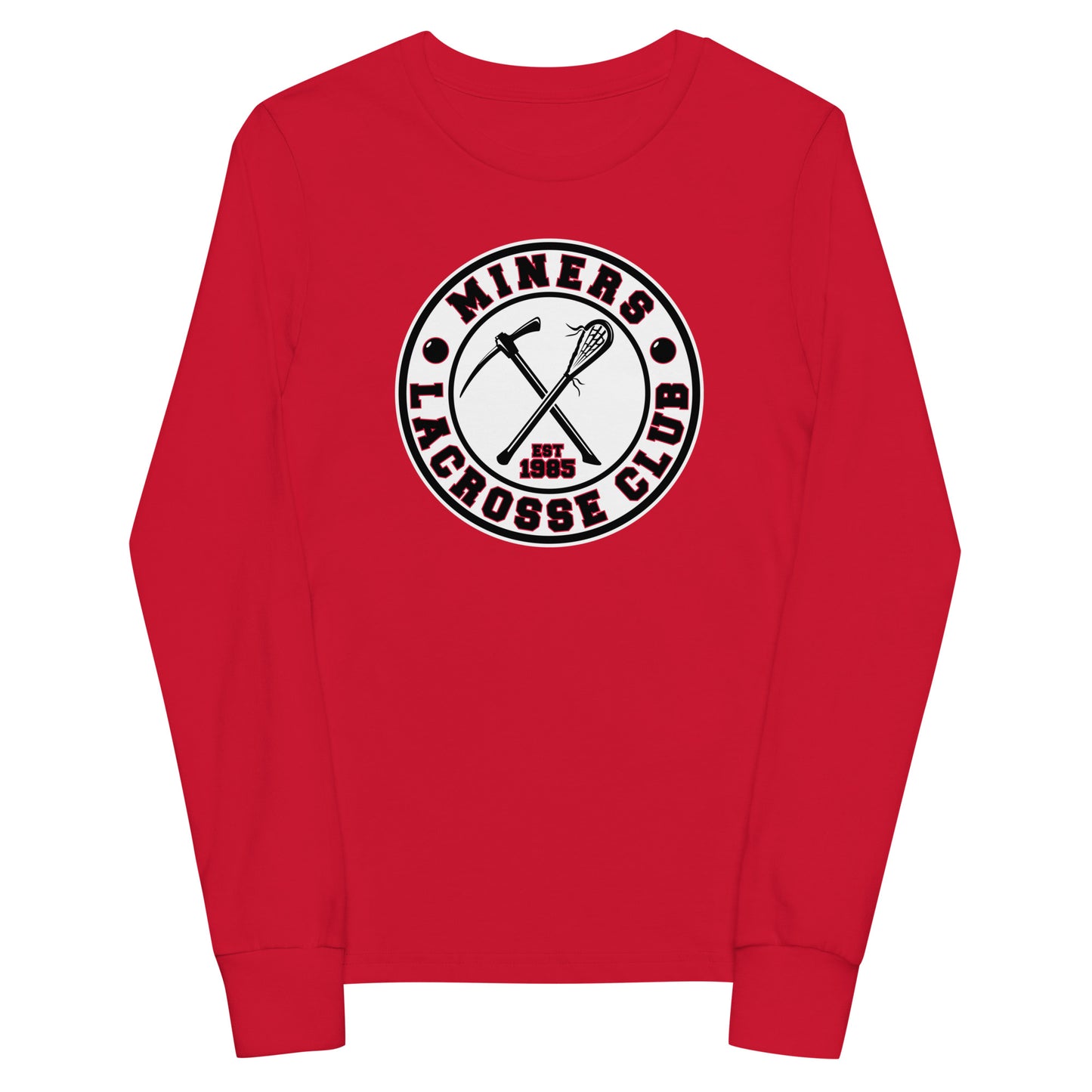 Youth Edmonton Miners Bella + Canvas Long Sleeve Tee