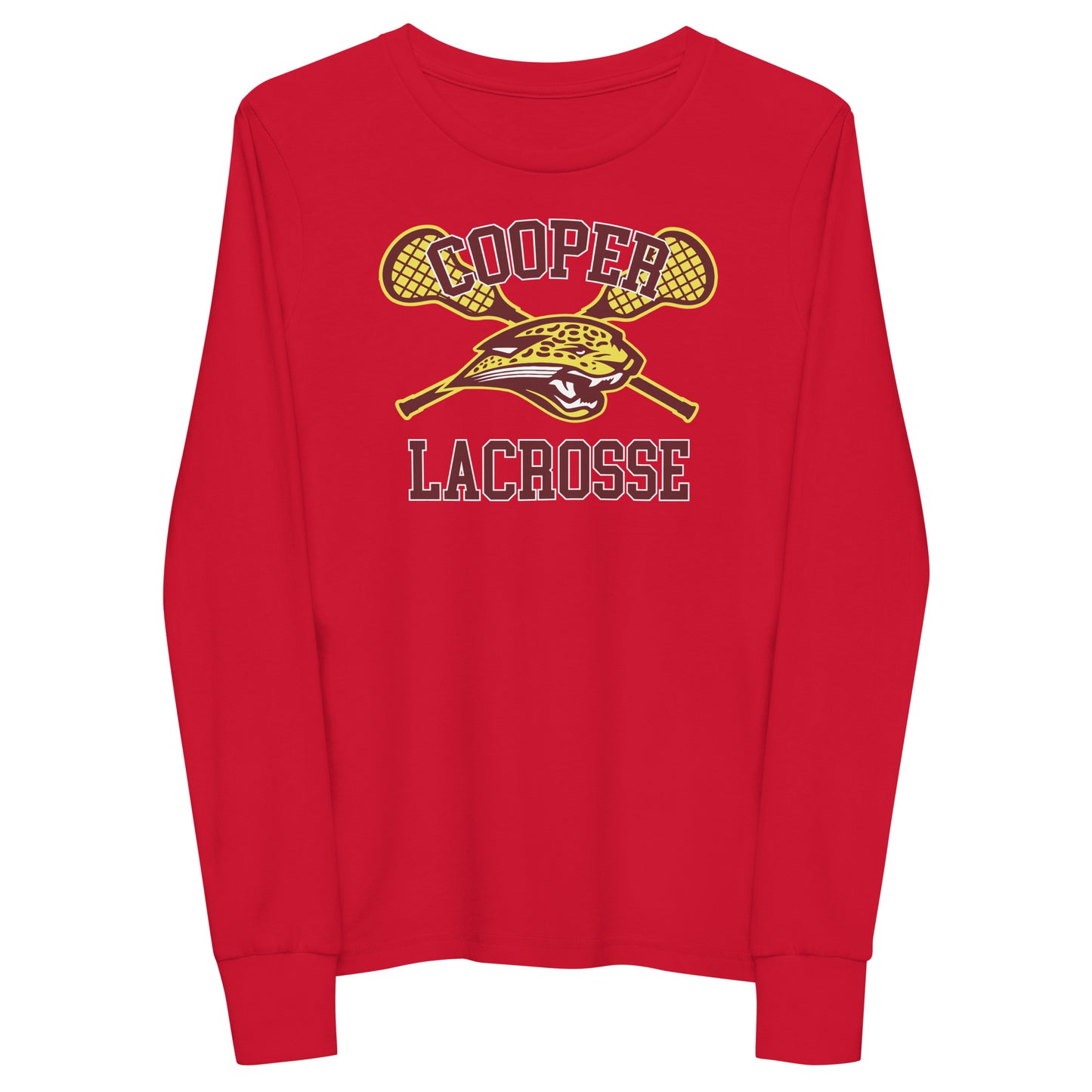 Youth Cooper Lacrosse Bella + Canvas Long Sleeve Tee