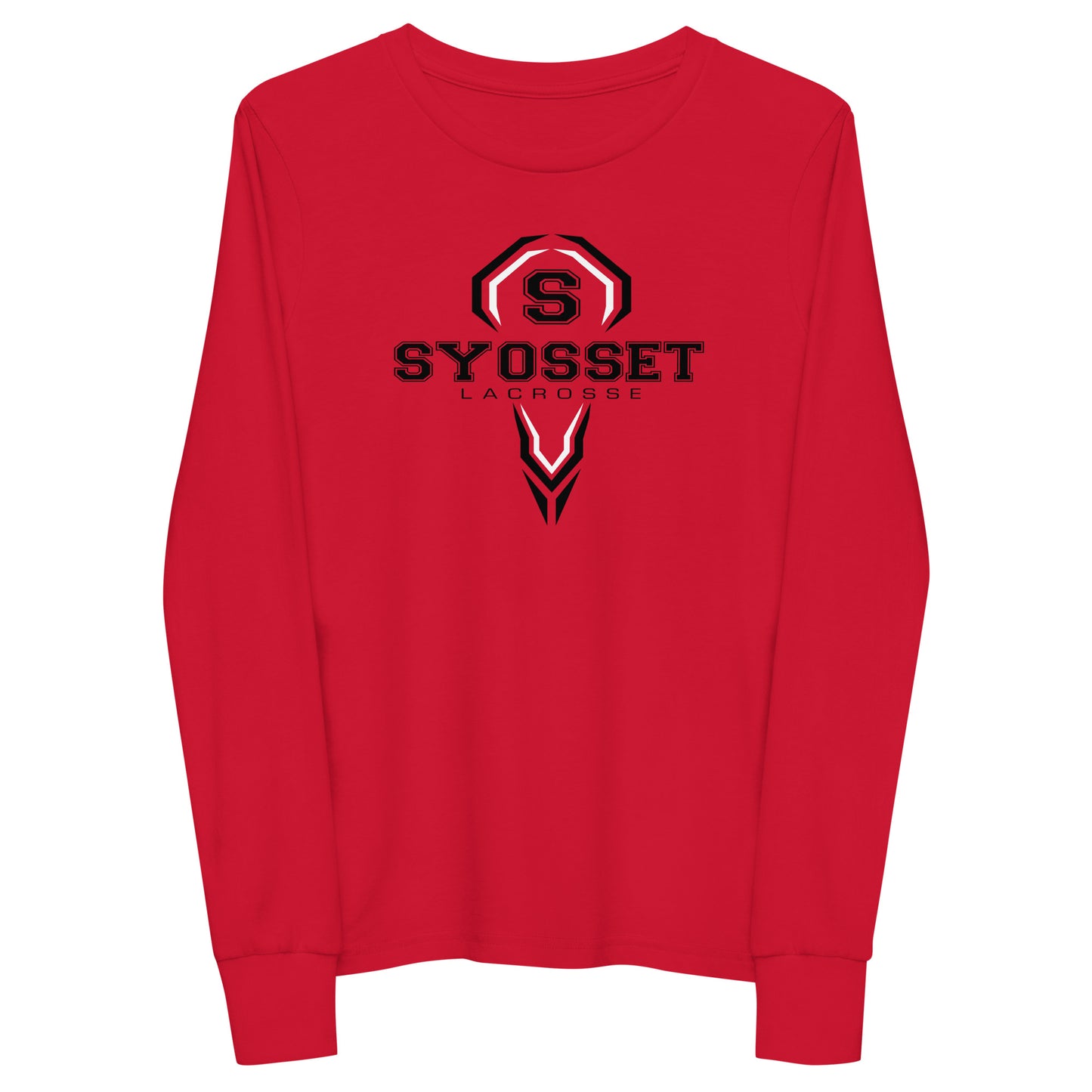 Youth Syosset Lacrosse Bella + Canvas Long Sleeve Shirt