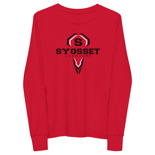Youth Syosset Lacrosse Bella + Canvas Long Sleeve Shirt