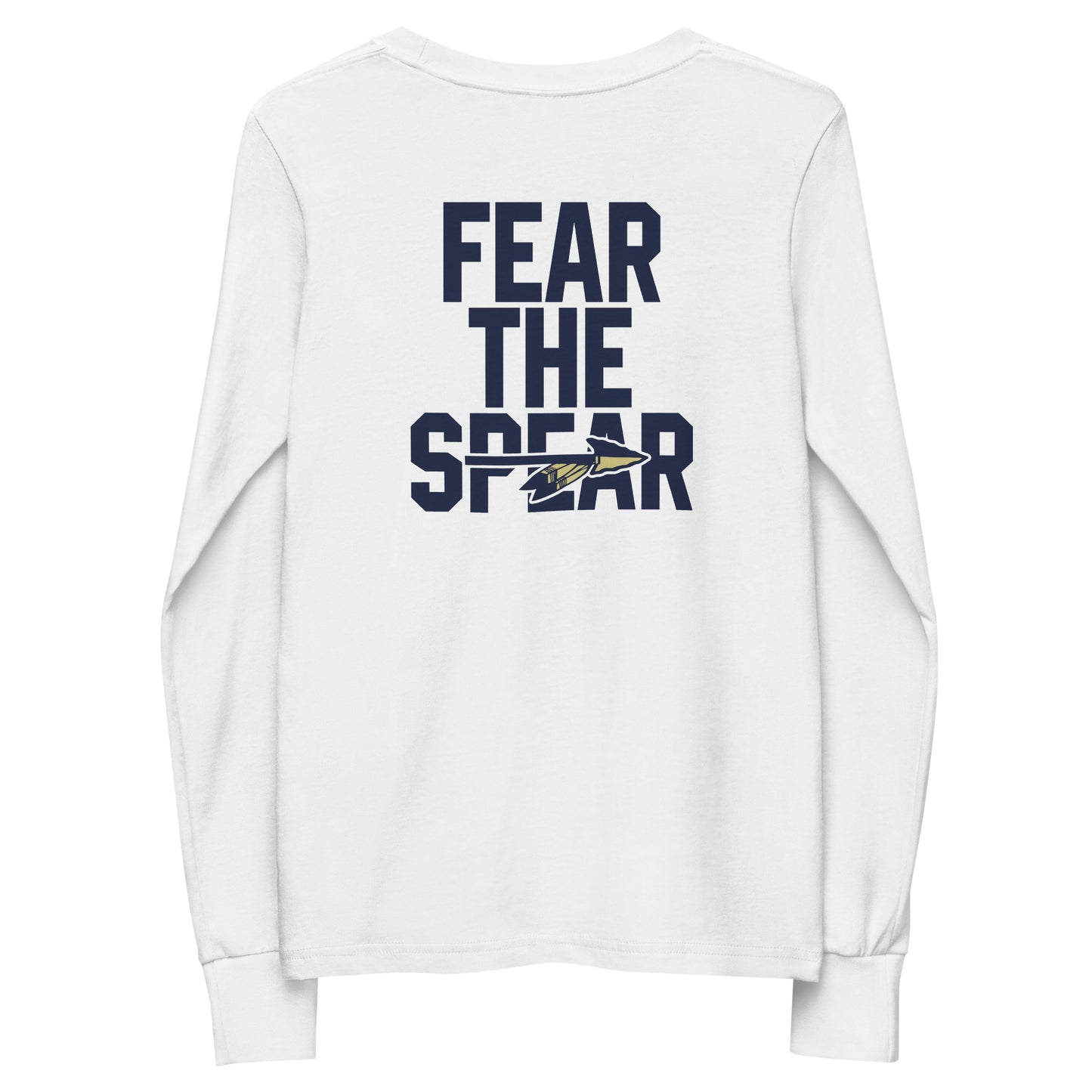 Youth Keller Football Bella + Canvas Long Sleeve Shirt