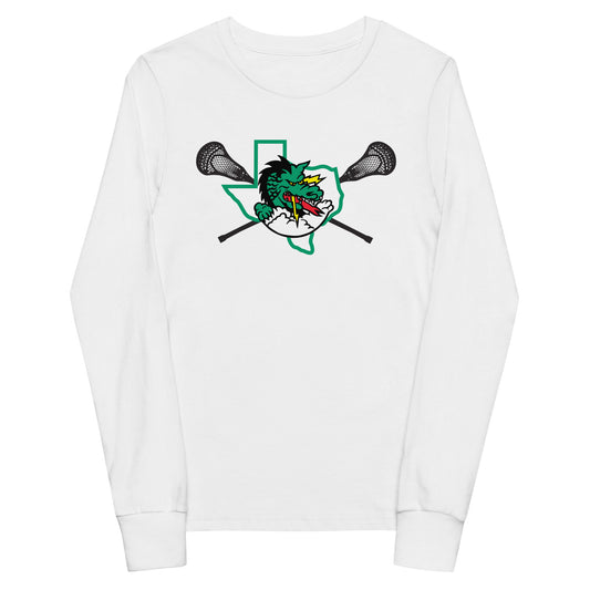 Youth Southlake Carroll Lacrosse Bella + Canvas Long Sleeve