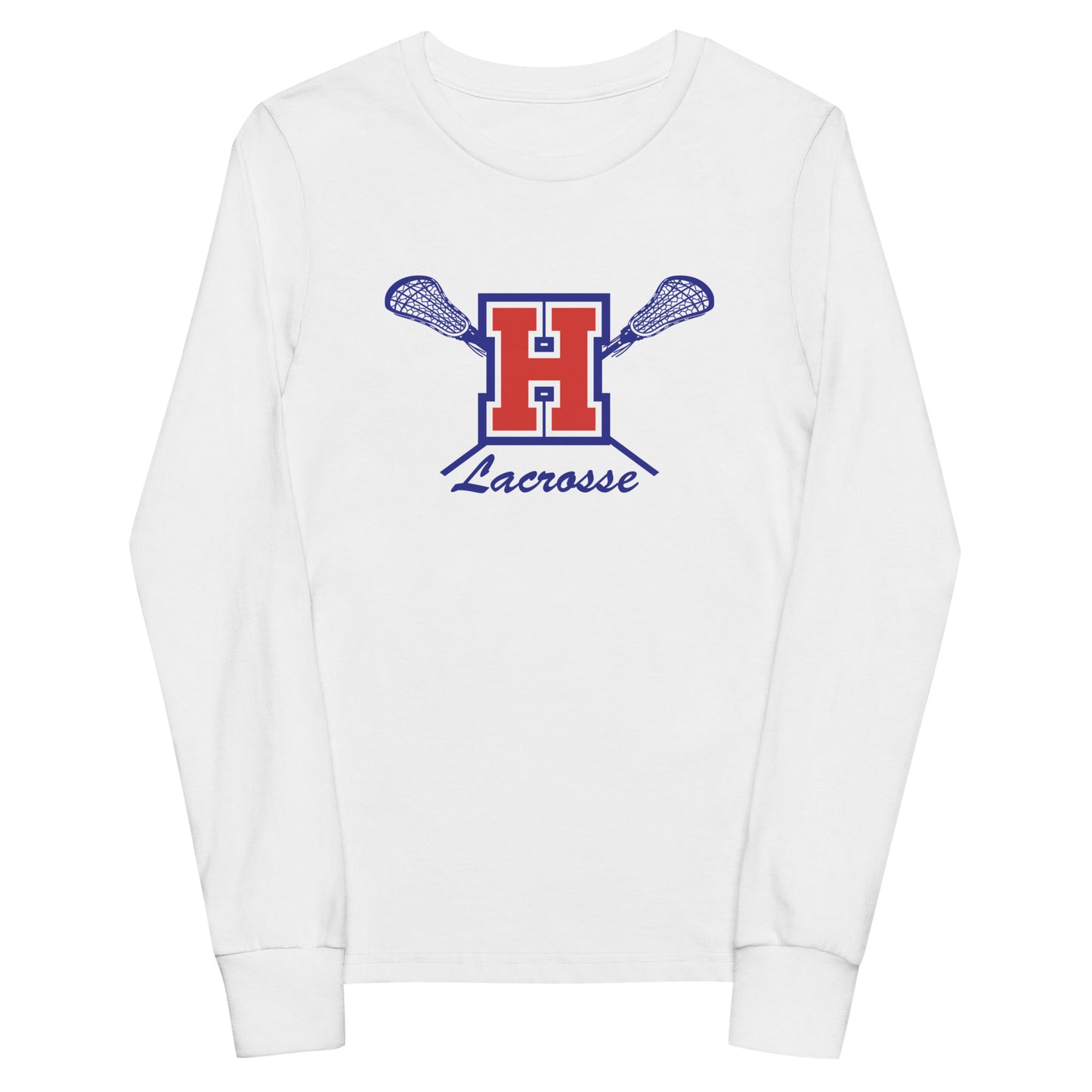 Youth Hilhi Lacrosse Bella + Canvas Long Sleeve Tee